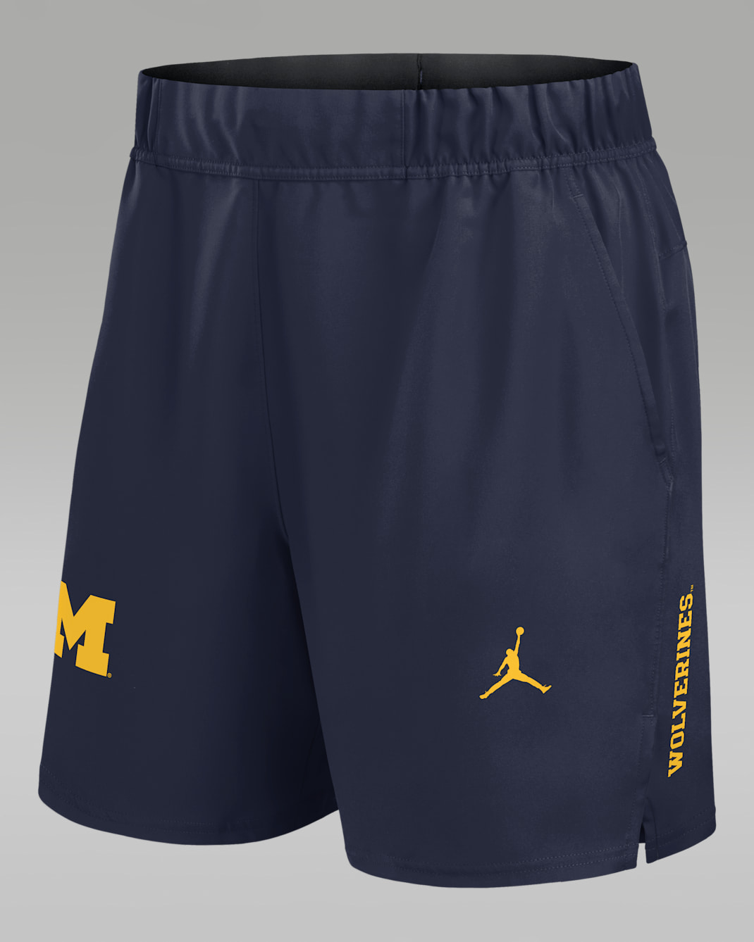 Michigan Primetime Victory Primary Logo Men’s Jordan Brand Dri-FIT College Shorts - Navy