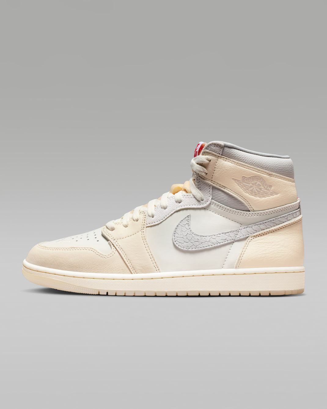 Air Jordan 1 Retro High OG Men's Shoes - Sail/Pale Ivory/Coconut Milk/University Red