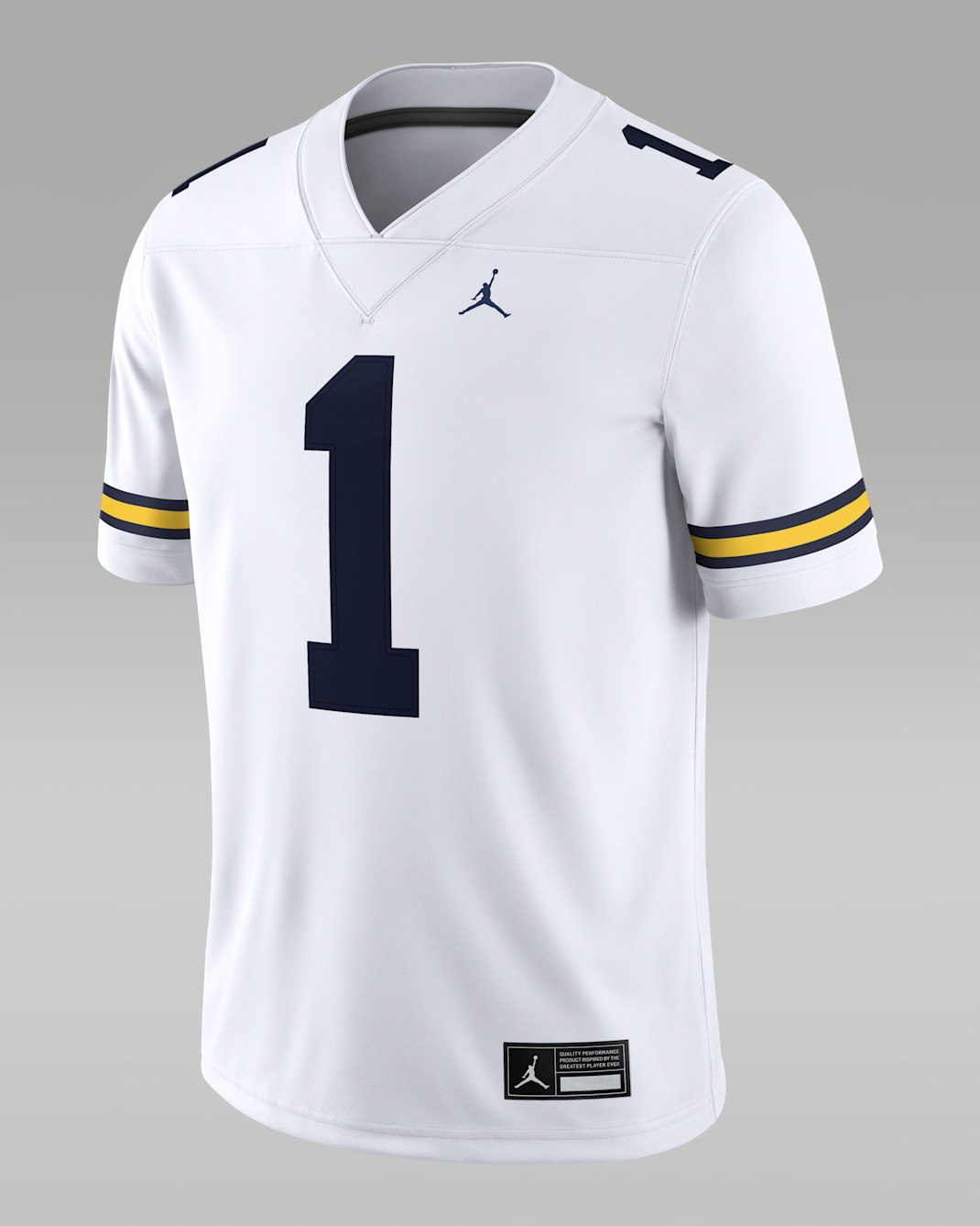 Michigan Wolverines Men's Jordan Dri-FIT College Game Jersey - White