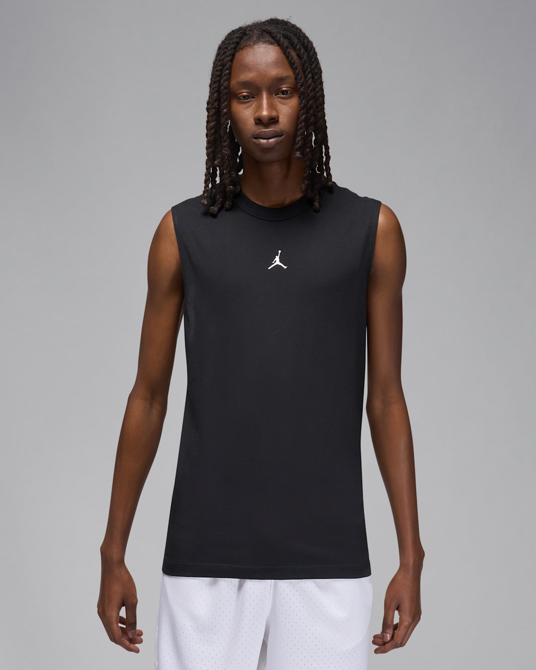 Jordan Sport Men's Dri-FIT Sleeveless Top - Black/White
