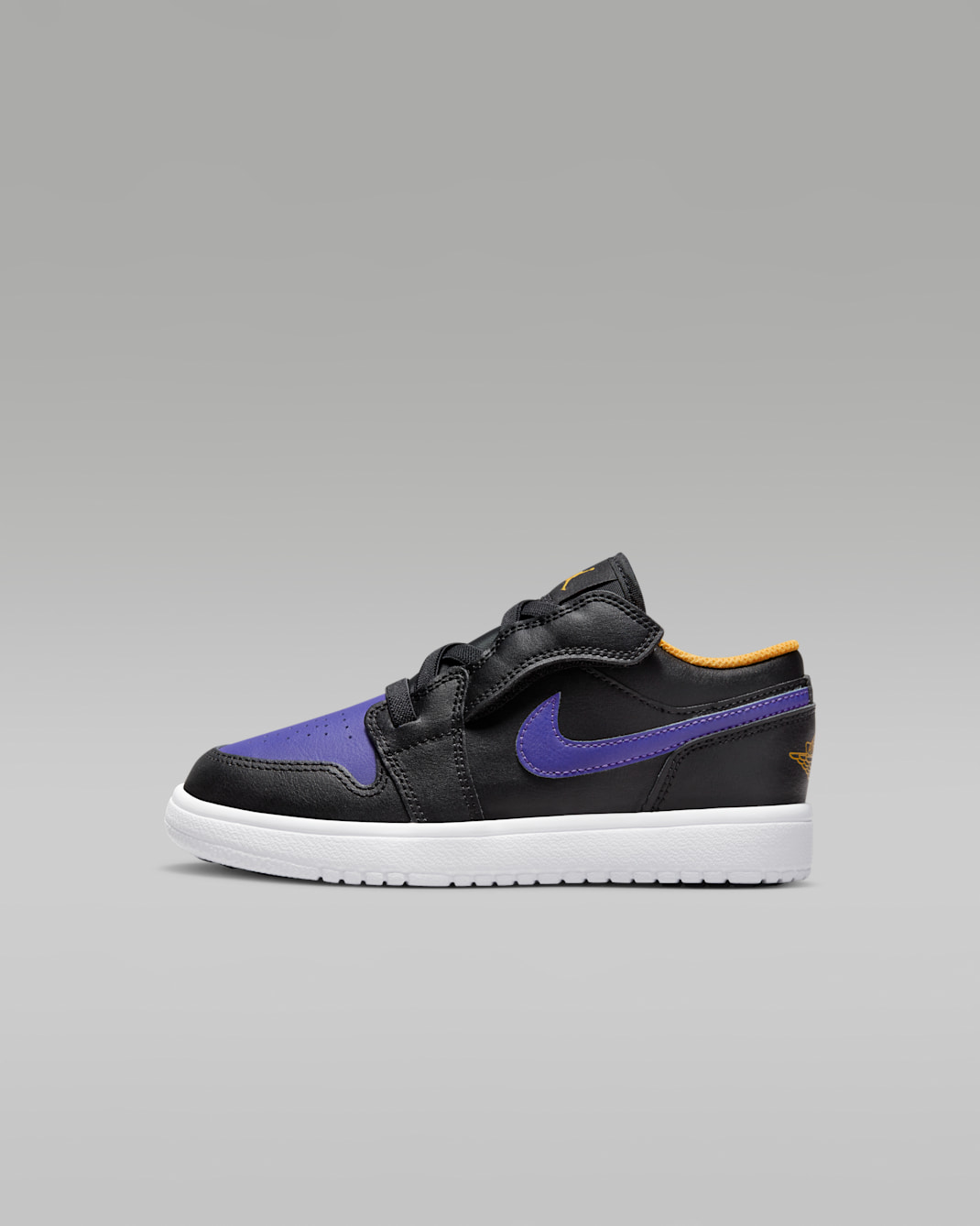 Jordan 1 Low Alt Younger Kids' Shoe - Black/Taxi/Dark Concord