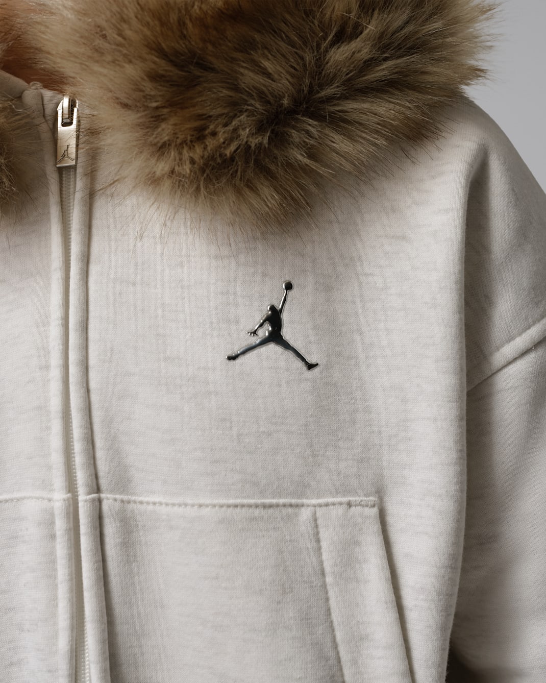 Jordan Big Kids' Brooklyn Fireside Cozy Full-Zip Hoodie