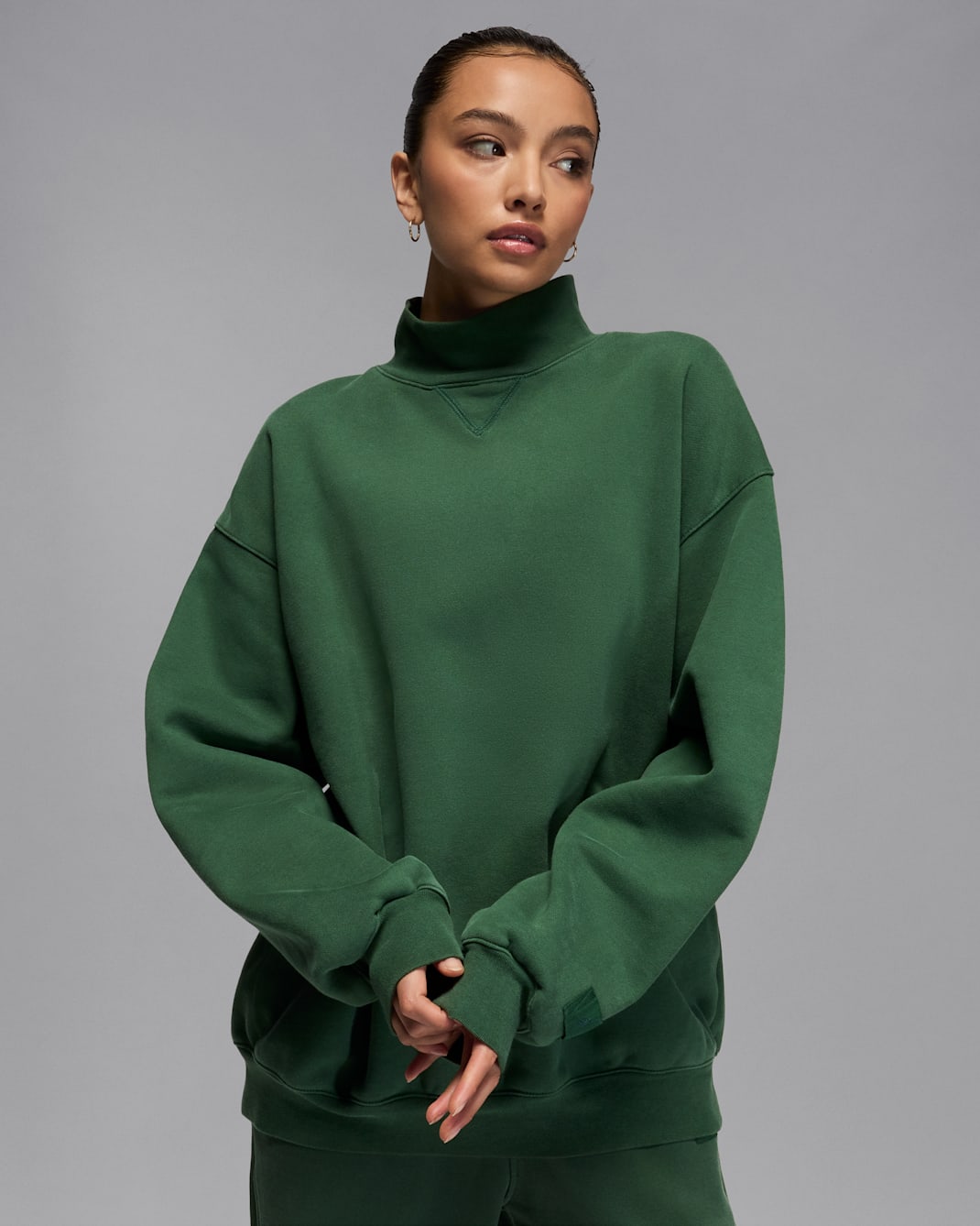 Sudadera para mujer Jordan Flight Fleece - Abeto/Verde medianoche