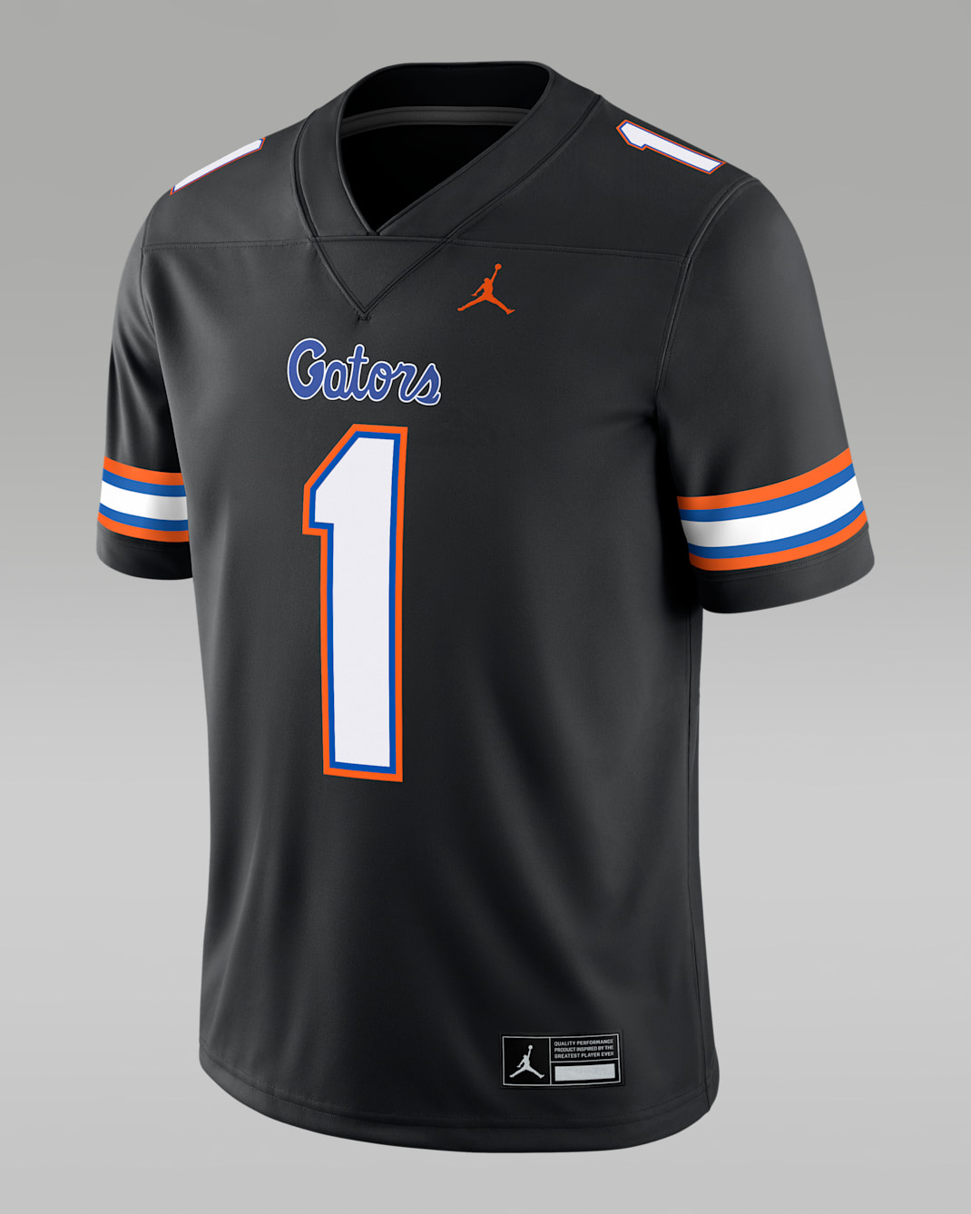 Jersey universitario marca Jordan Dri-FIT Game para hombre Florida Gators - Negro