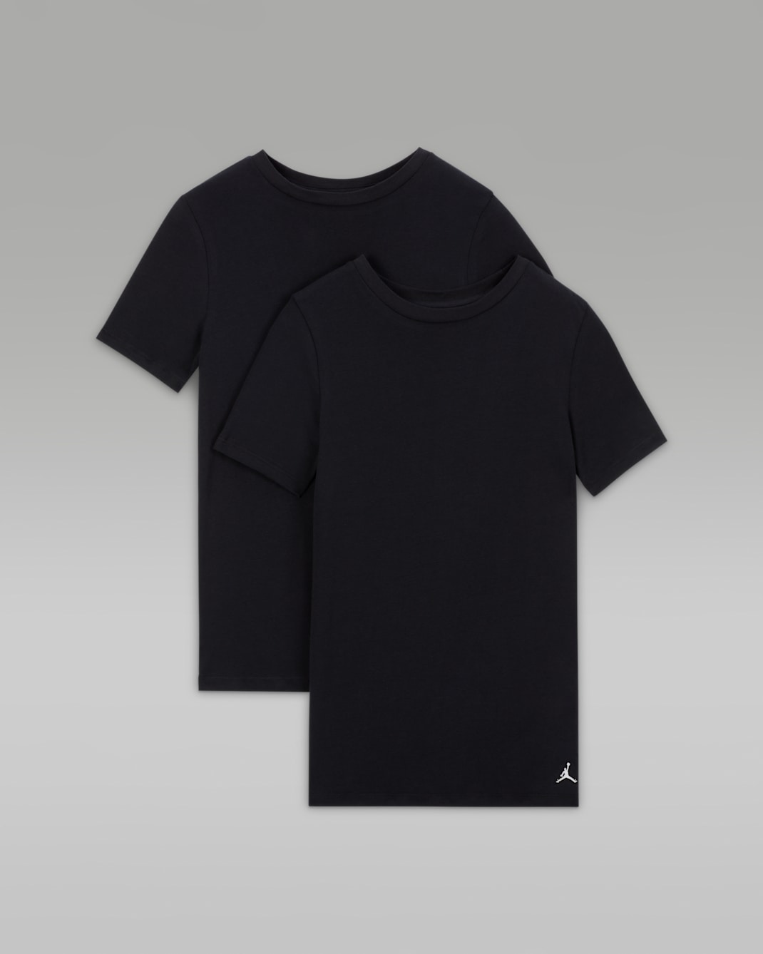 Jordan Older Kids' Flight Base T-Shirts (2-Pack) - Black