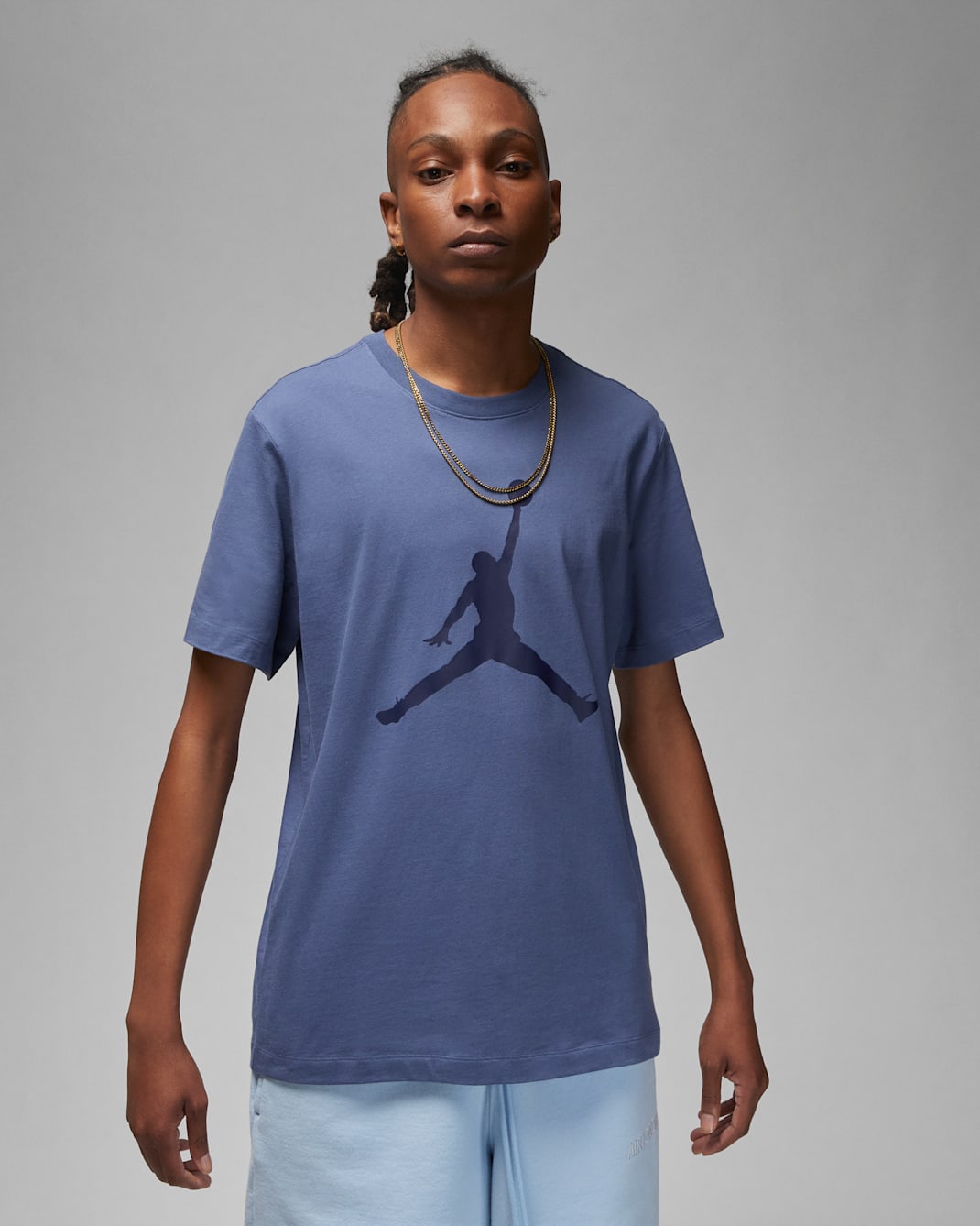 Jordan Jumpman Men's T-Shirt - Diffused Blue/Midnight Navy