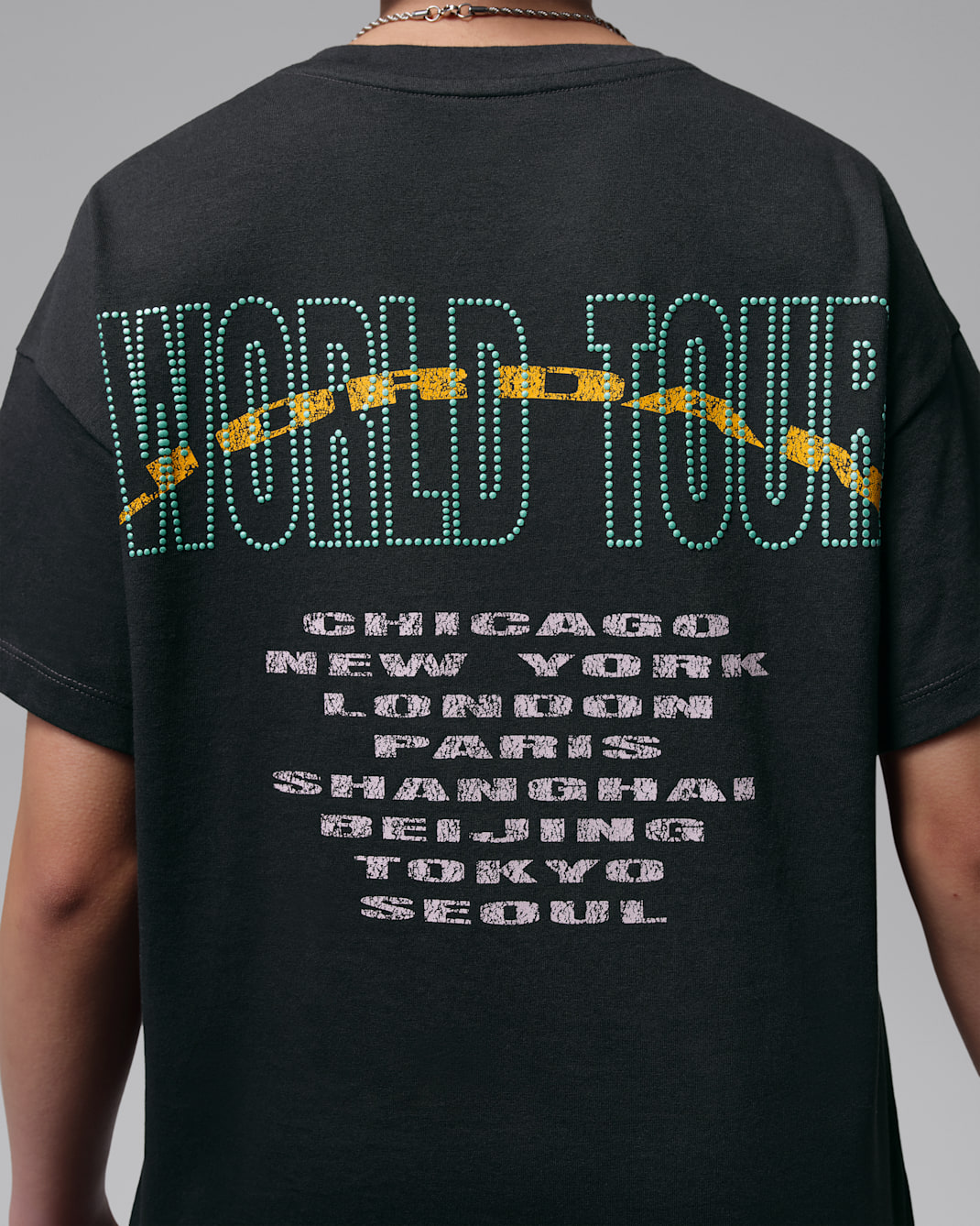 Jordan Big Kids' Geo World Tour T-Shirt