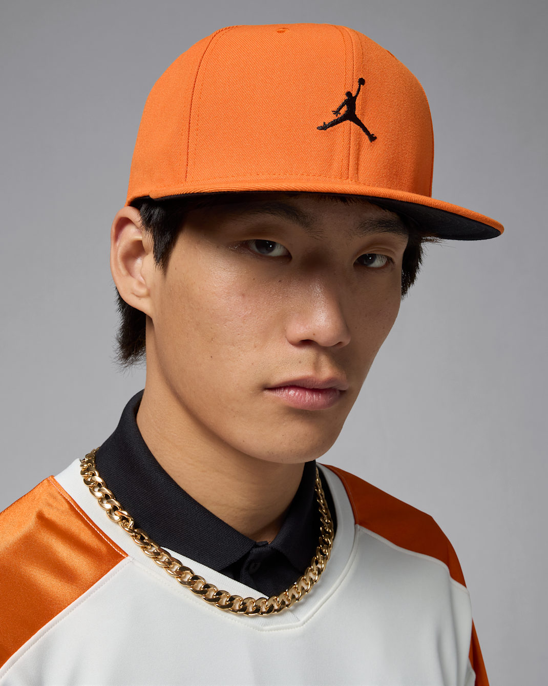 หมวกมีโครง Jordan Pro - Starfish/ดำ/ดำ