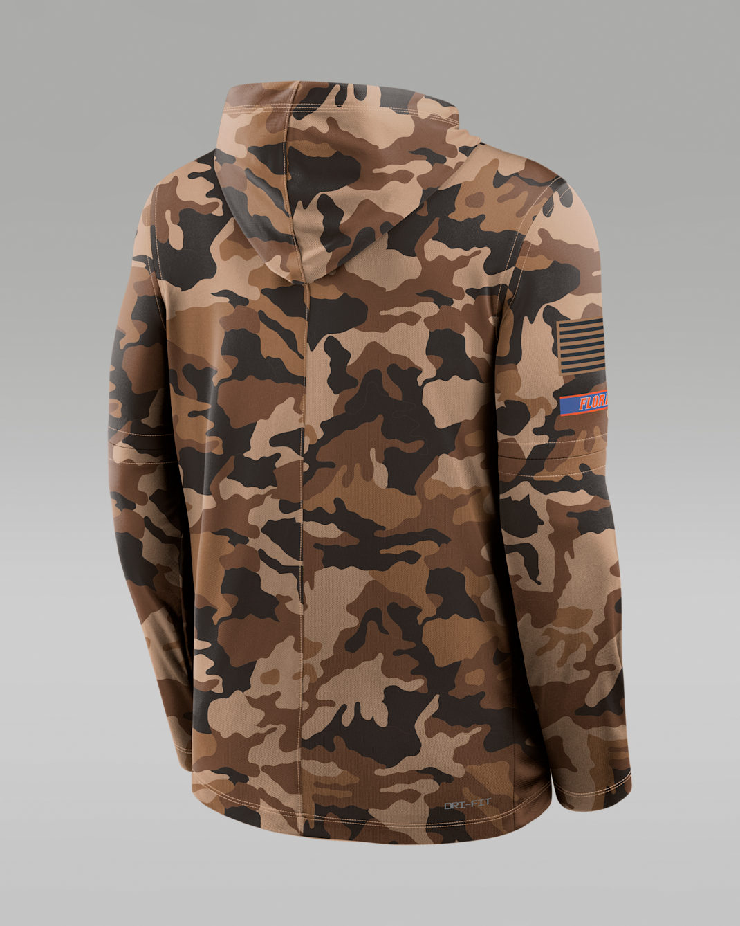 Florida Military Appreciation Men's Jordan Brand Dri-FIT College Long-Sleeve Hooded Top