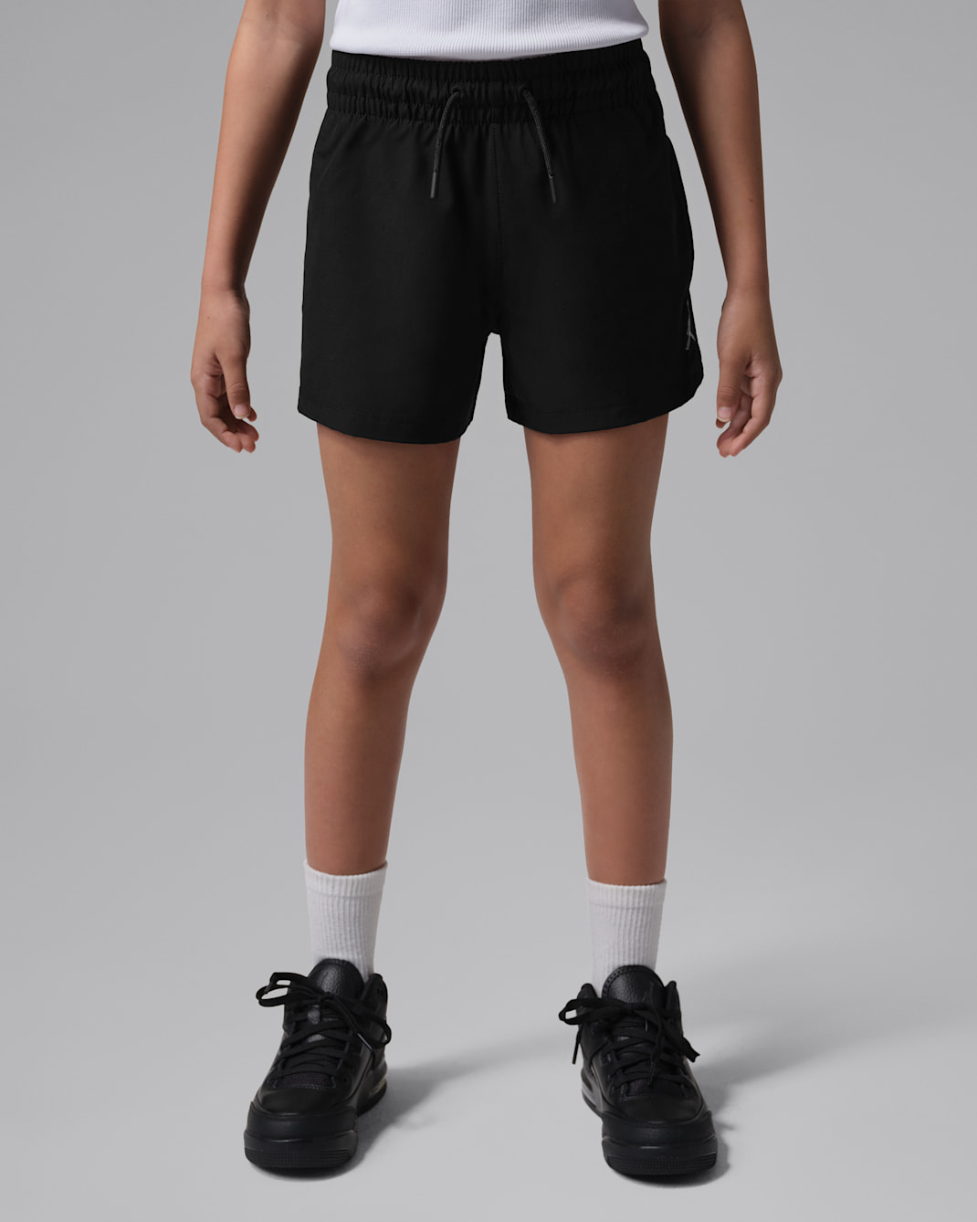 조던 에센셜 주니어 우븐 쇼츠 - 블랙