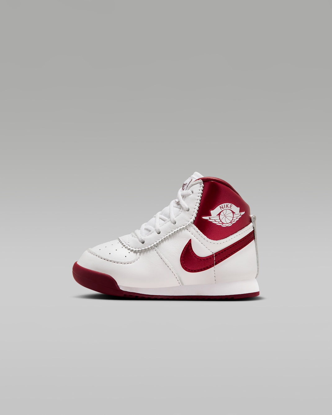 รองเท้าทารก/เด็กวัยหัดเดิน Jordan '85 "Metallic Burgundy" - ขาว/ขาว/Team Red