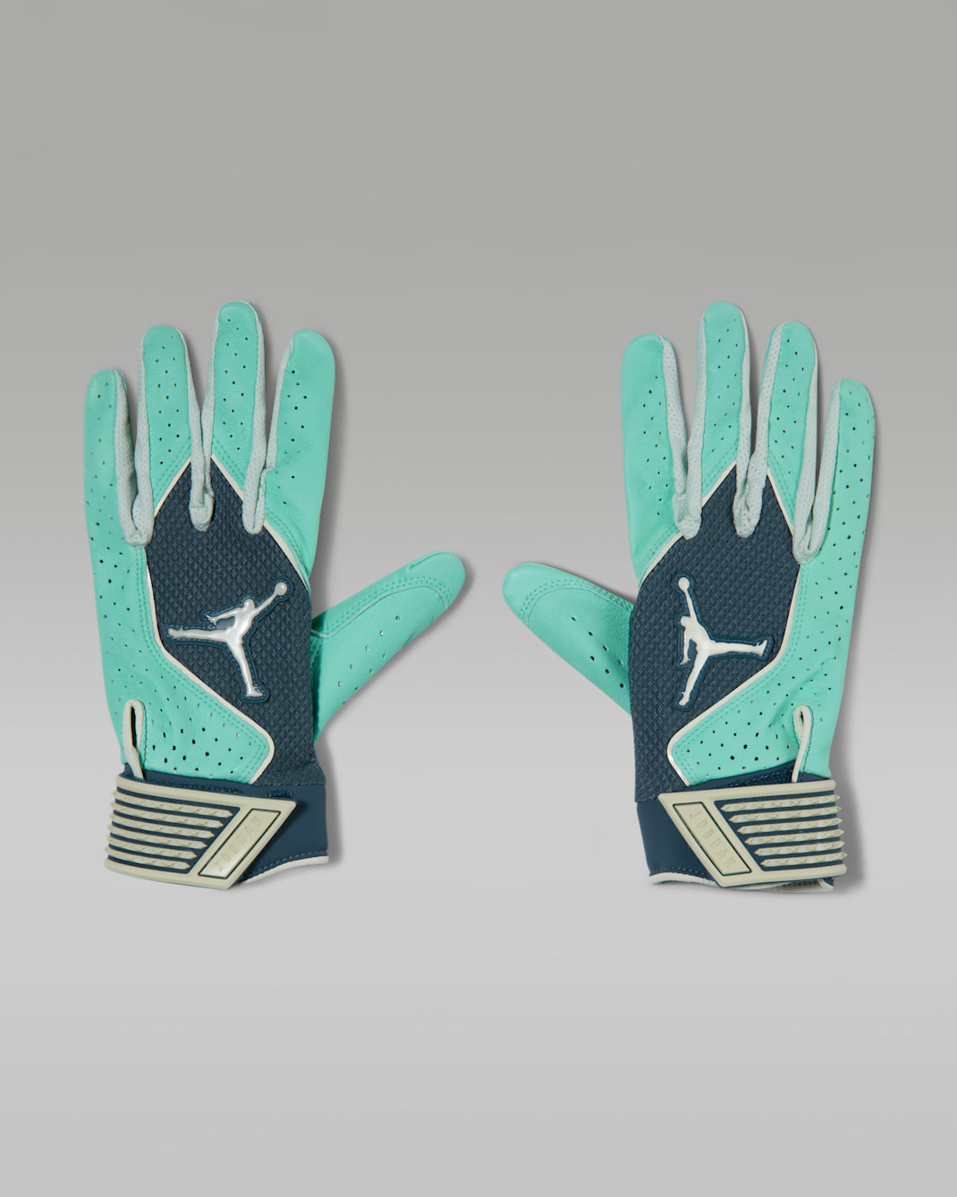 Jordan Fly Elite Batting Gloves (1 Pair) - Green Glow/Jade Aura