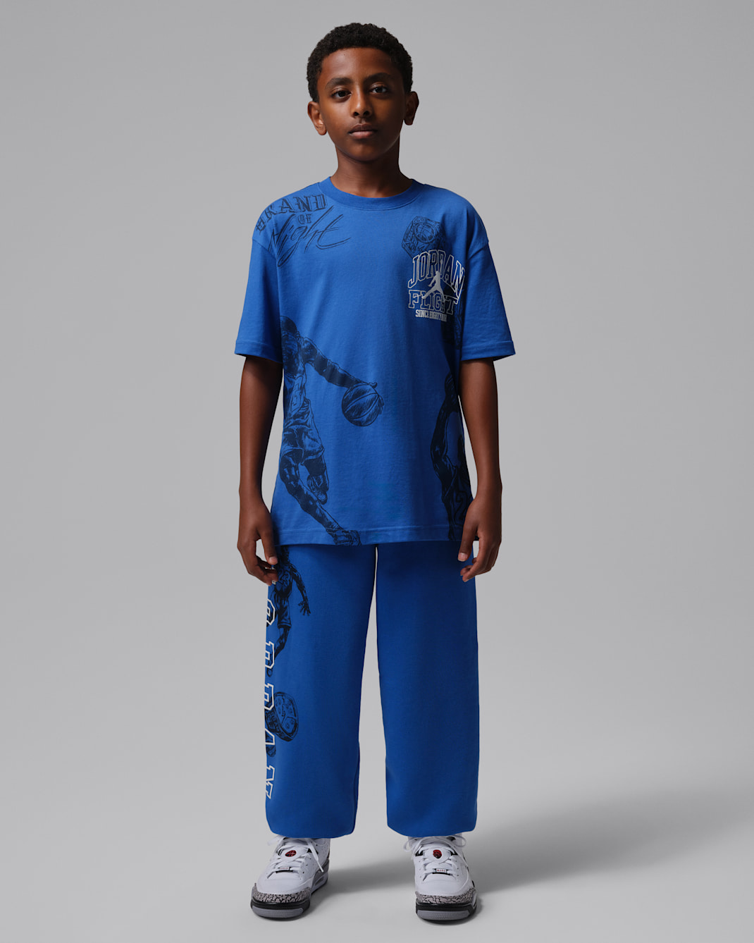 Jordan Big Kids' Brooklyn Fireside Fleece Joggers