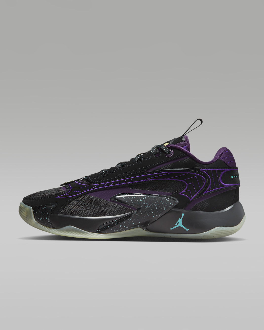 Luka 2 'Luk.AI' PF Basketball Shoes - Black/Grand Purple/Aurora Green/Glow