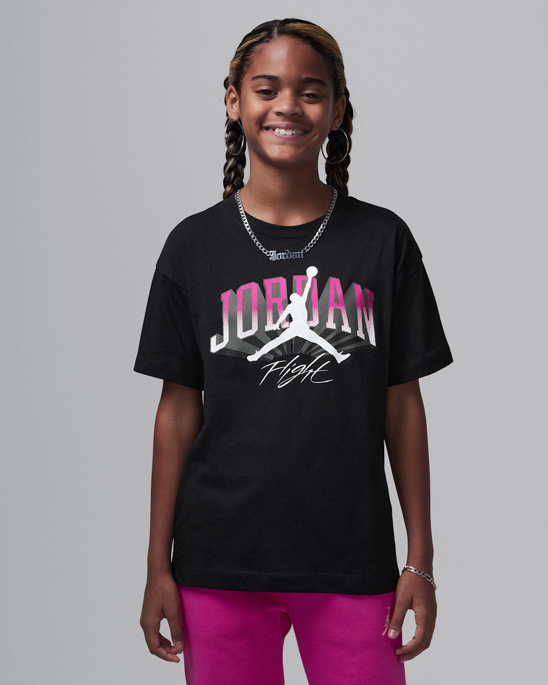 Jordan Samarreta estampada Push Through - Nen/a - Negre