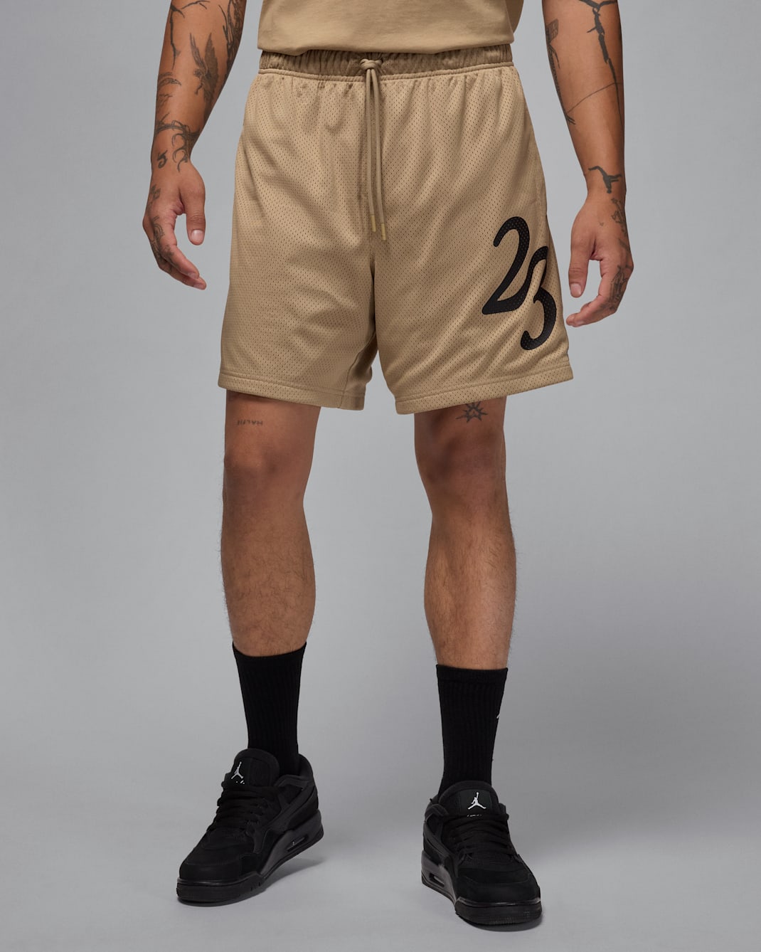 Jordan MVP Men's Mesh Shorts - Desert Camo/Black/Black
