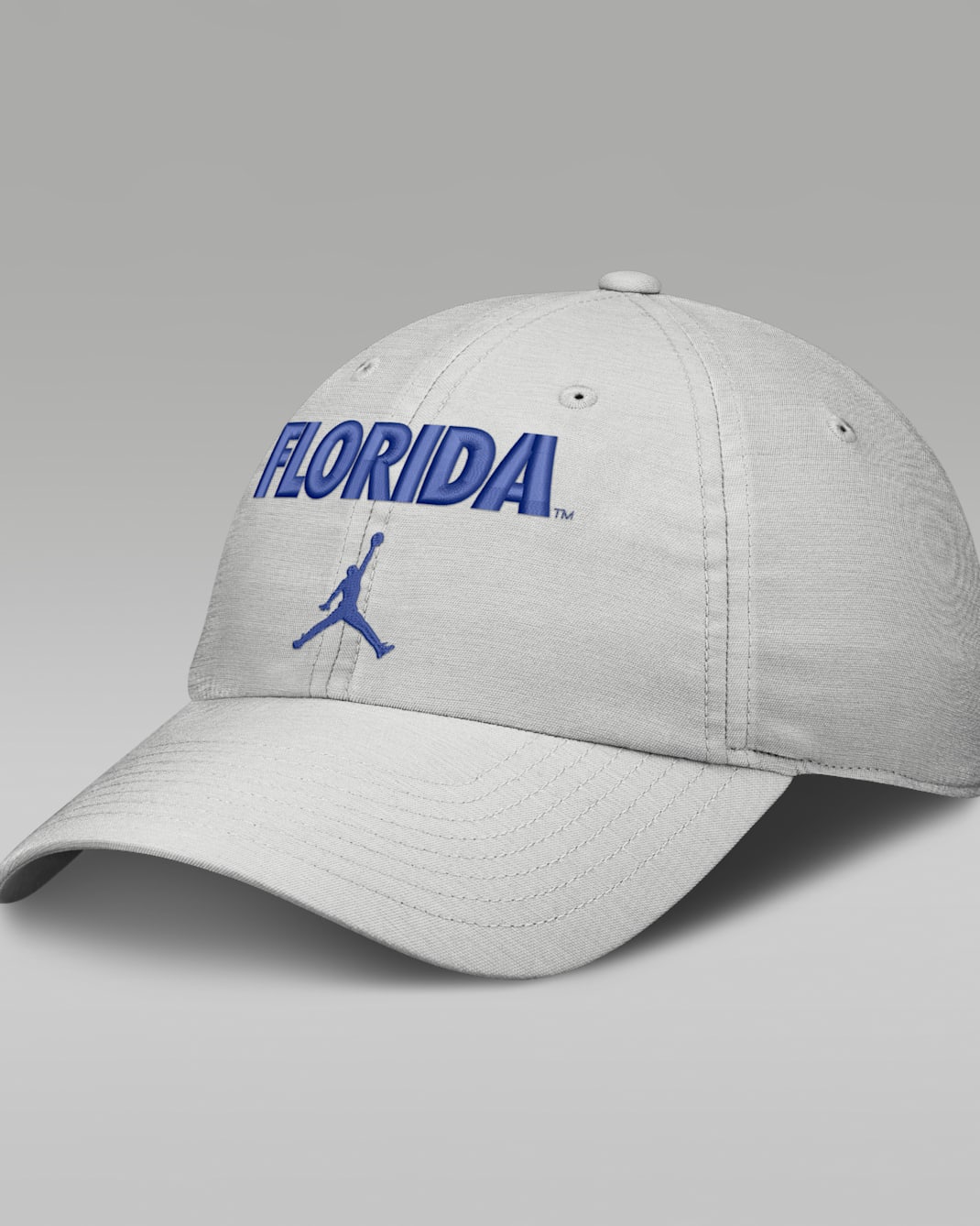 Florida Sideline Club Practice Men's Jordan Brand College Adjustable Hat - Photon Dust