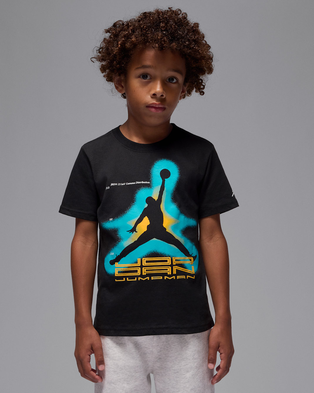 Jordan Little Kids' Retro '24 Gamma T-shirt - Black