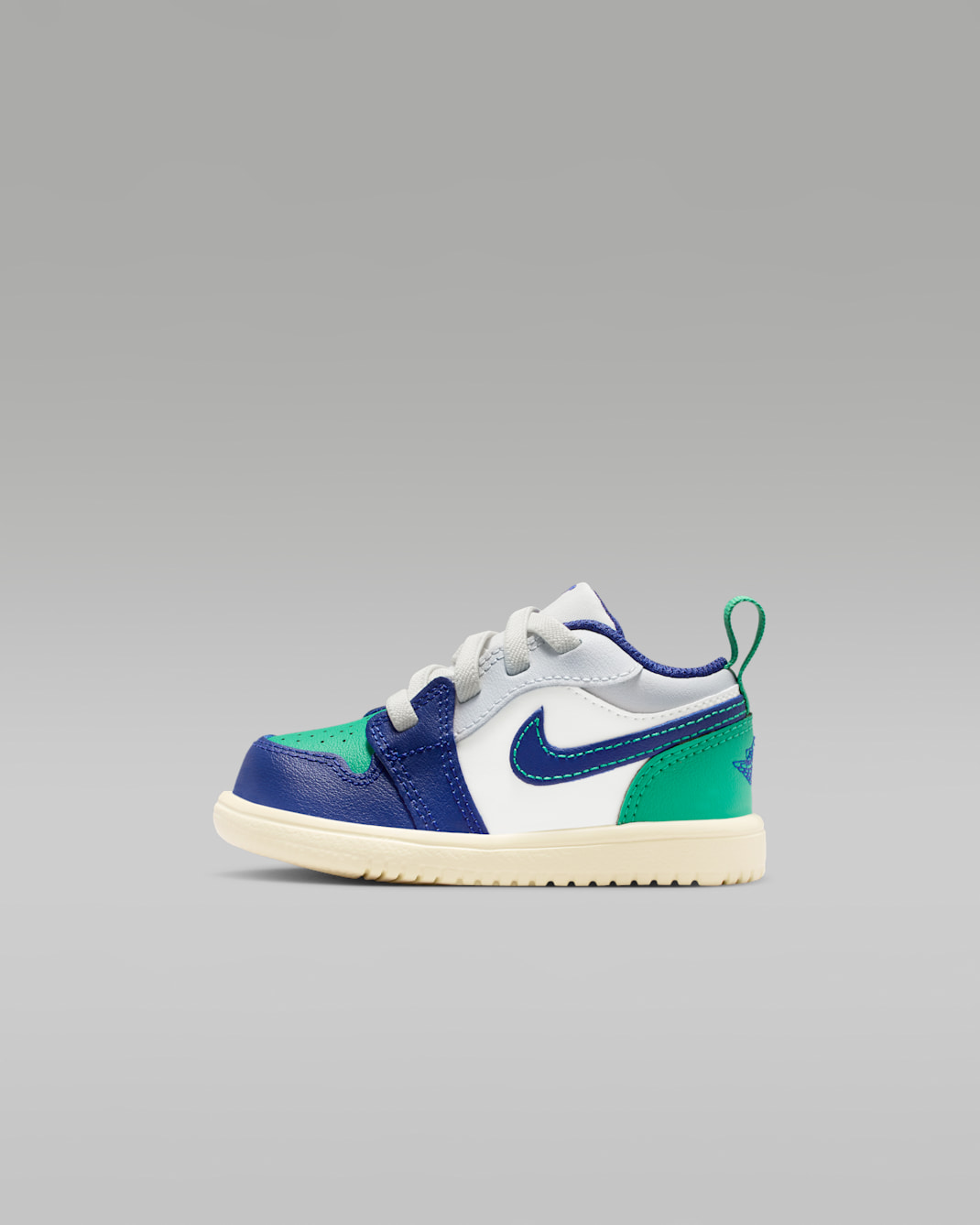 Jordan 1 Low Alt Baby/Toddler Shoes - Sail/Stadium Green/Neutral Grey/Deep Royal Blue