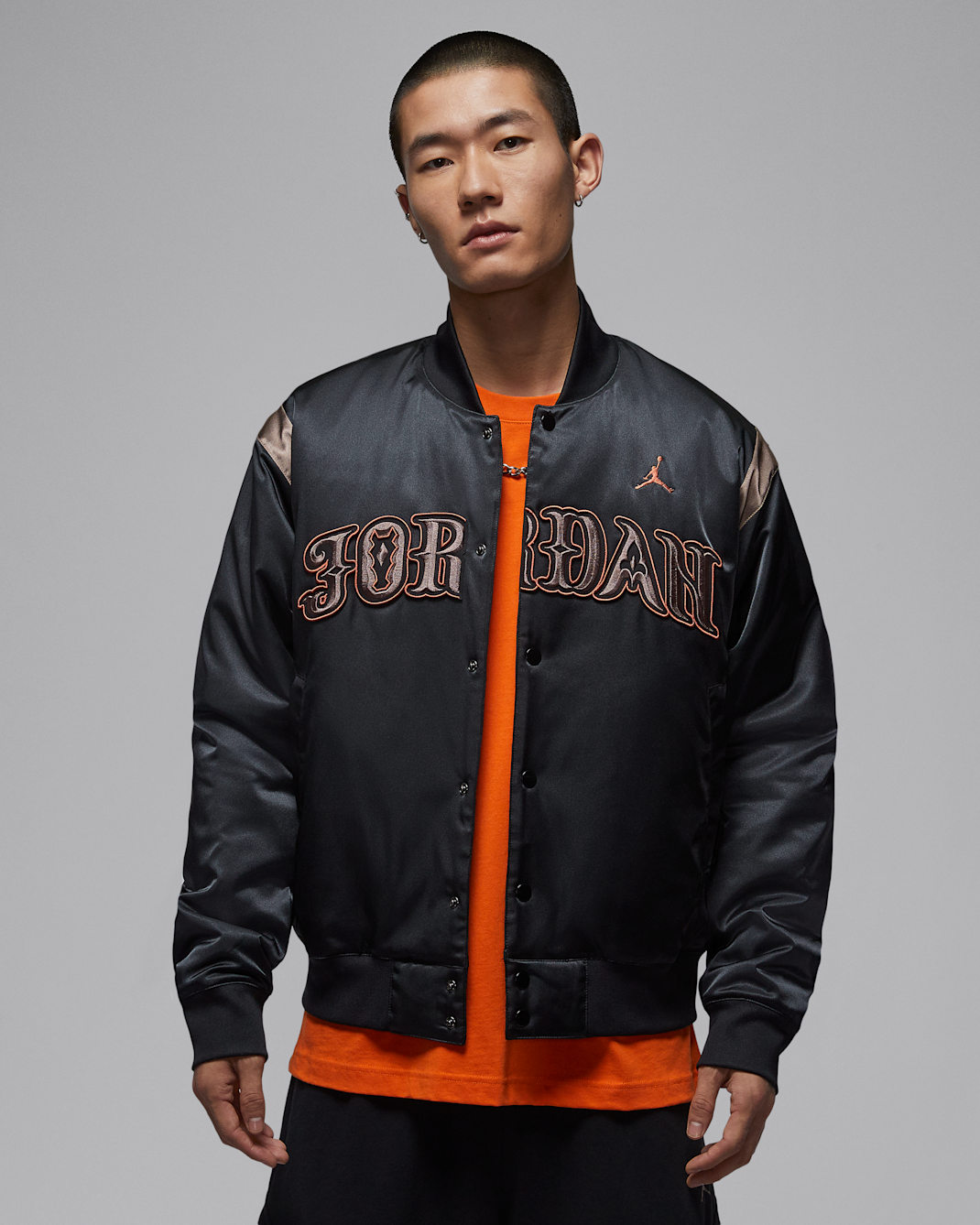 ジョーダン スポーツ ルナ ニューイヤー メンズ バーシティ ジャケット - ブラック