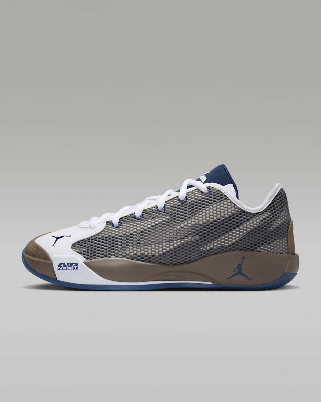 Luka 77 "Luka Lifestyle" PF Basketball Shoes - Olive Grey/White/Burgundy Ash/Midnight Navy