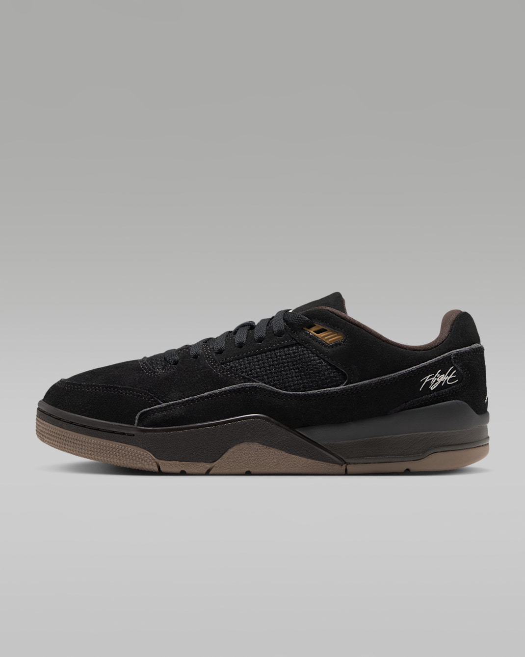 Jordan Flight Court Erkek Ayakkabısı - Siyah/Velvet Brown/Legend Dark Brown/Light Orewood Brown