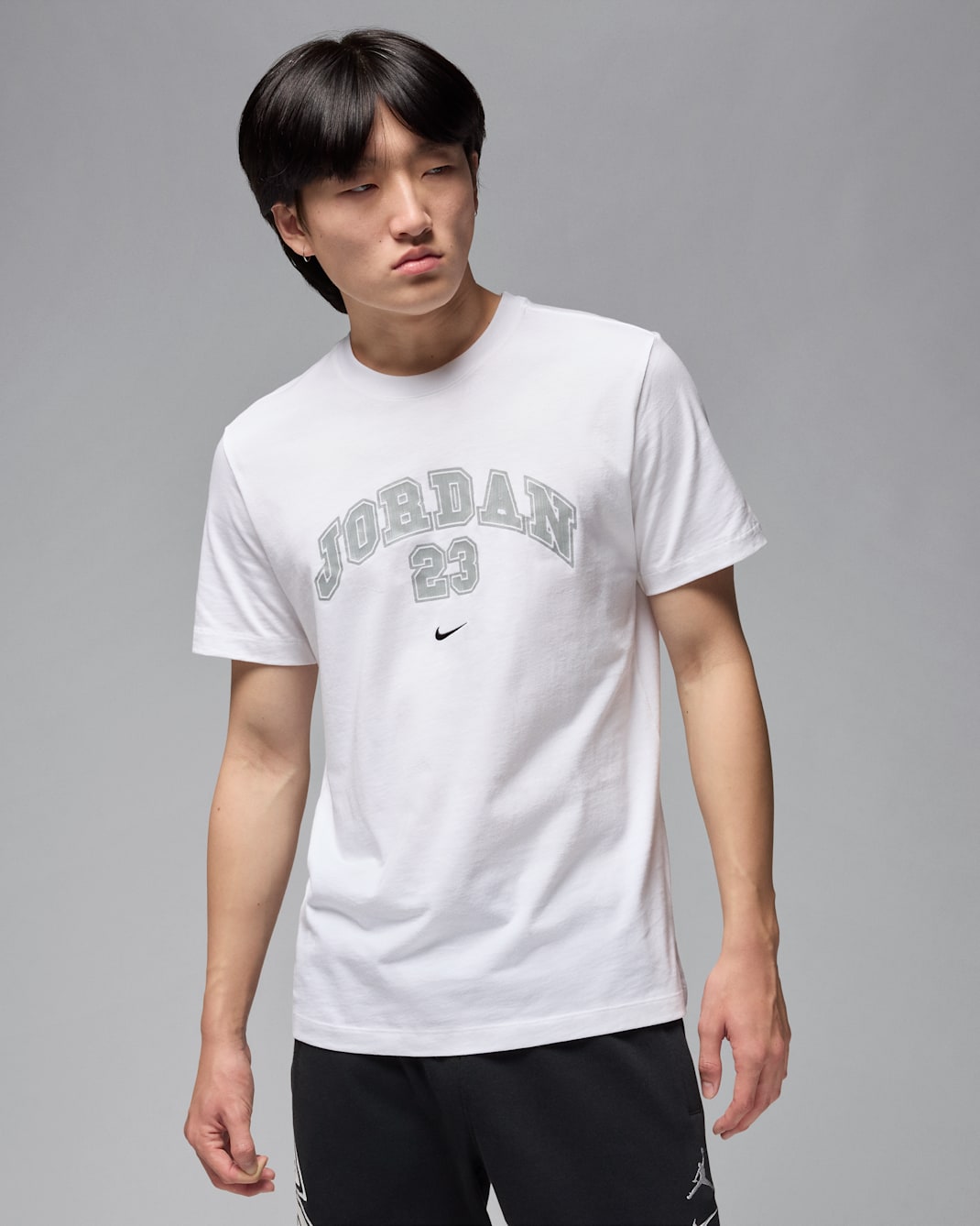 Jordan MVP T-Shirt (Herren) - Weiß/Light Smoke Grey/Schwarz