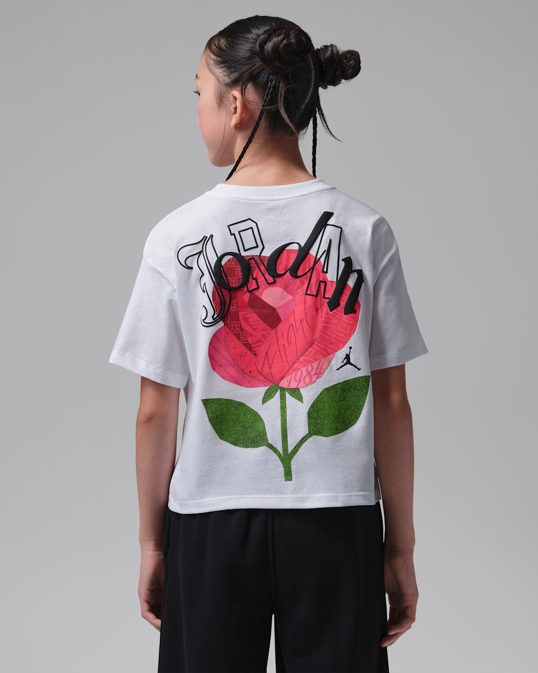 Air Jordan Big Kids' Papercut T-Shirt - White