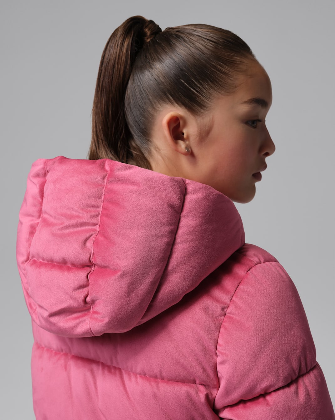 Jordan Big Kids' Velvet Puffer Jacket