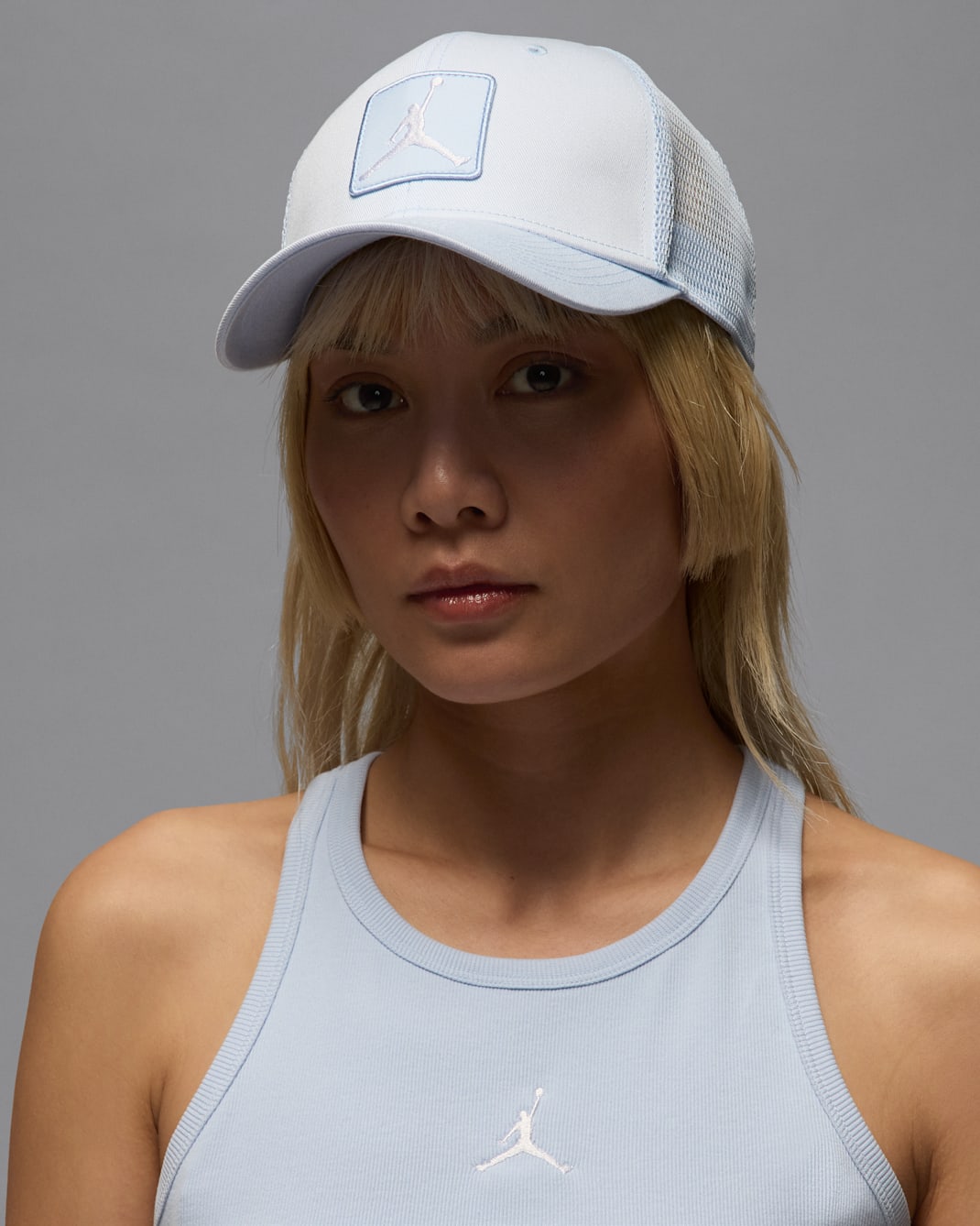Jordan Rise Structured Hat - Hydrogen Blue/White