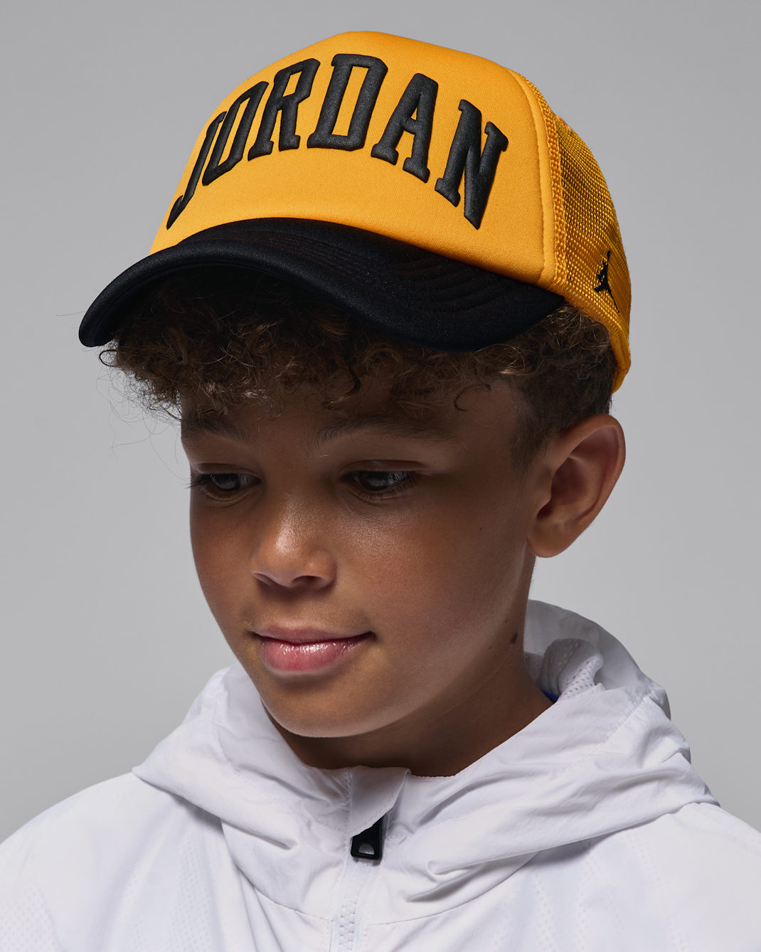 Jordan Big Kids' Foam Trucker Hat - Taxi