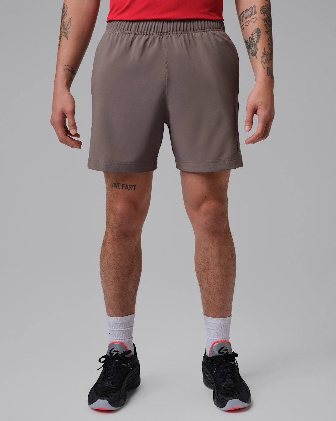 Jordan Sport Essentials Men's Dri-FIT Woven Shorts - Olive Grey