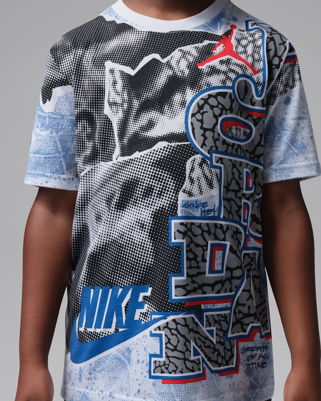 Jordan Big Kids' AJ3 True Blue Retro T-Shirt