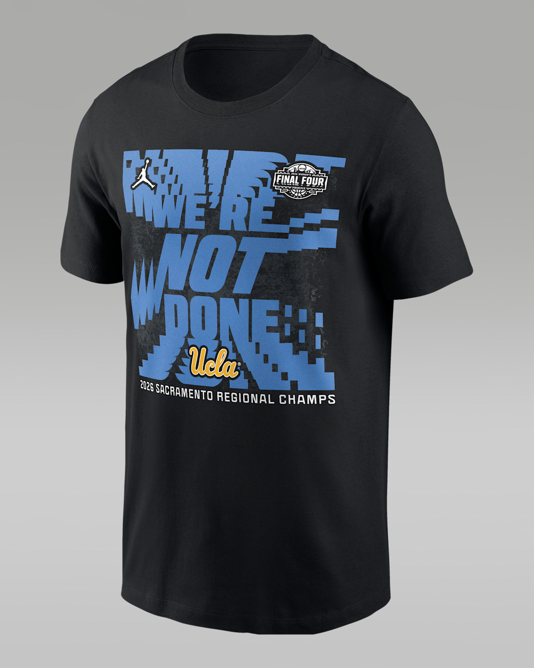 UCLA (Women's Team) Nike College T-Shirt - Black/Blue