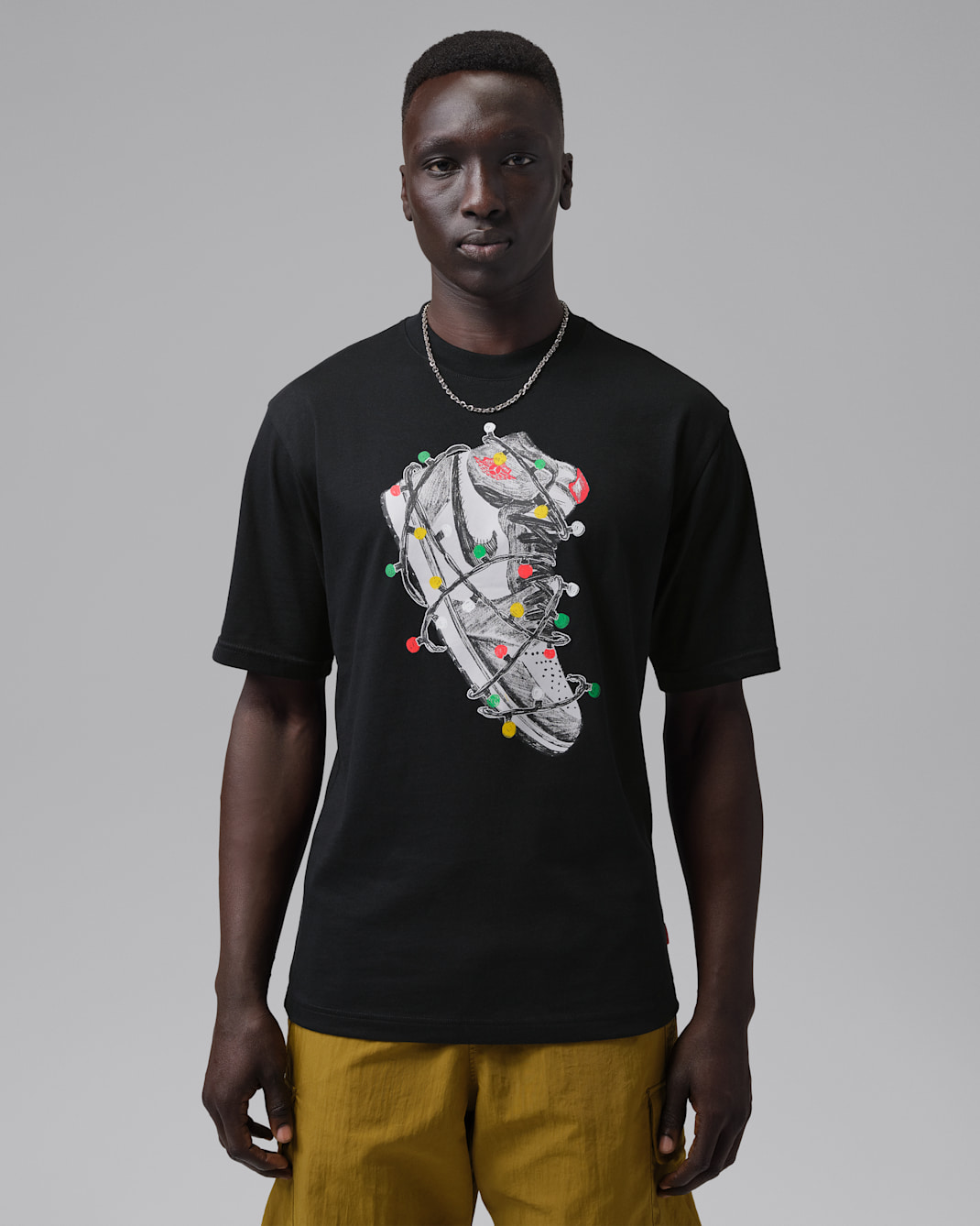 Jordan Brooklyn t-shirt för män - Svart/Svart
