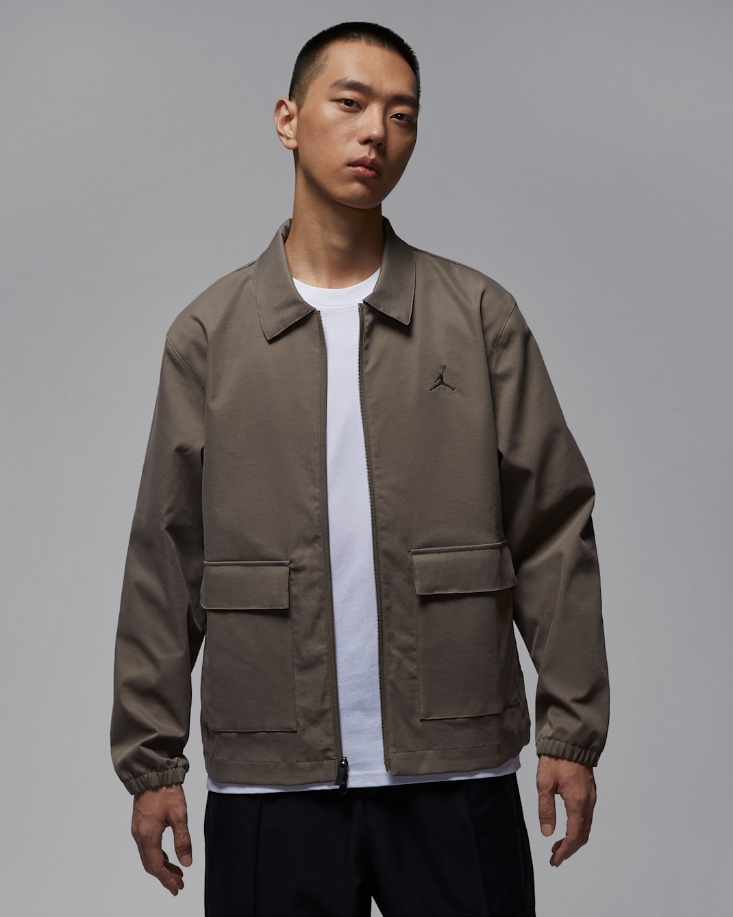 조던 남성 골프 재킷 - 올리브 그레이/앤트러사이트