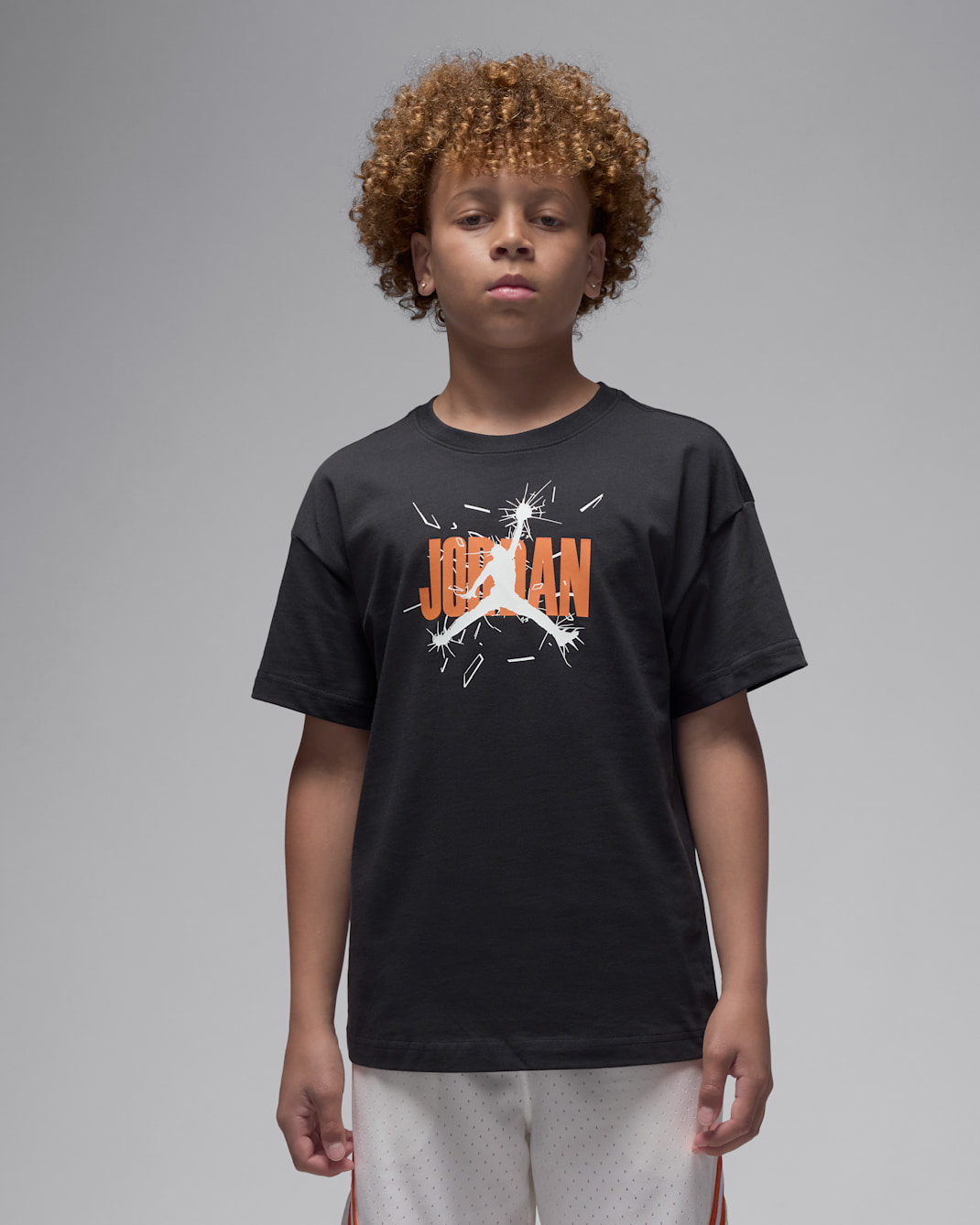 Jordan Big Kids' '85 Shatter T-Shirt - Off Noir