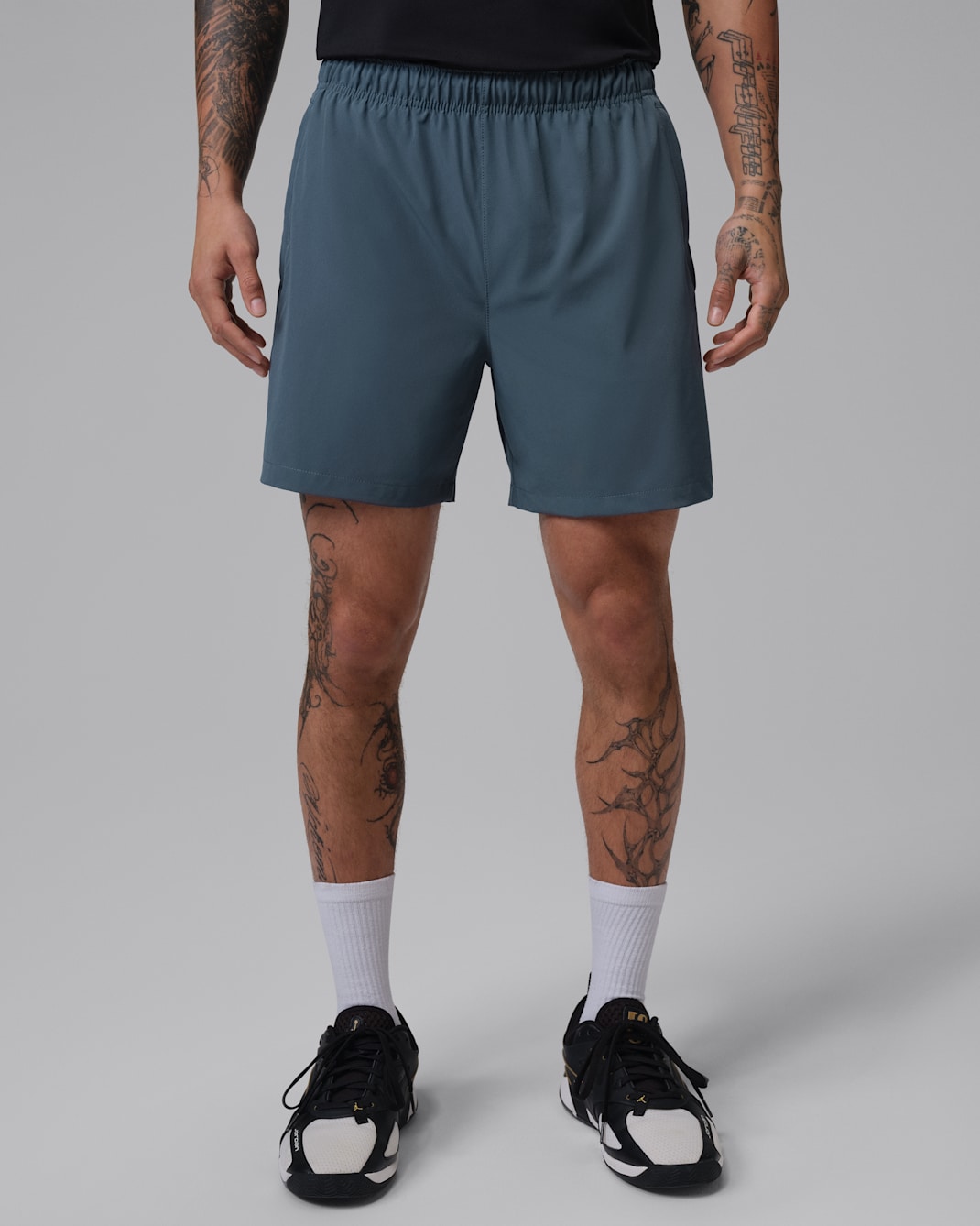 Jordan Sport Flightweight Men's Dri-FIT Lined Shorts - Ash Green/Black