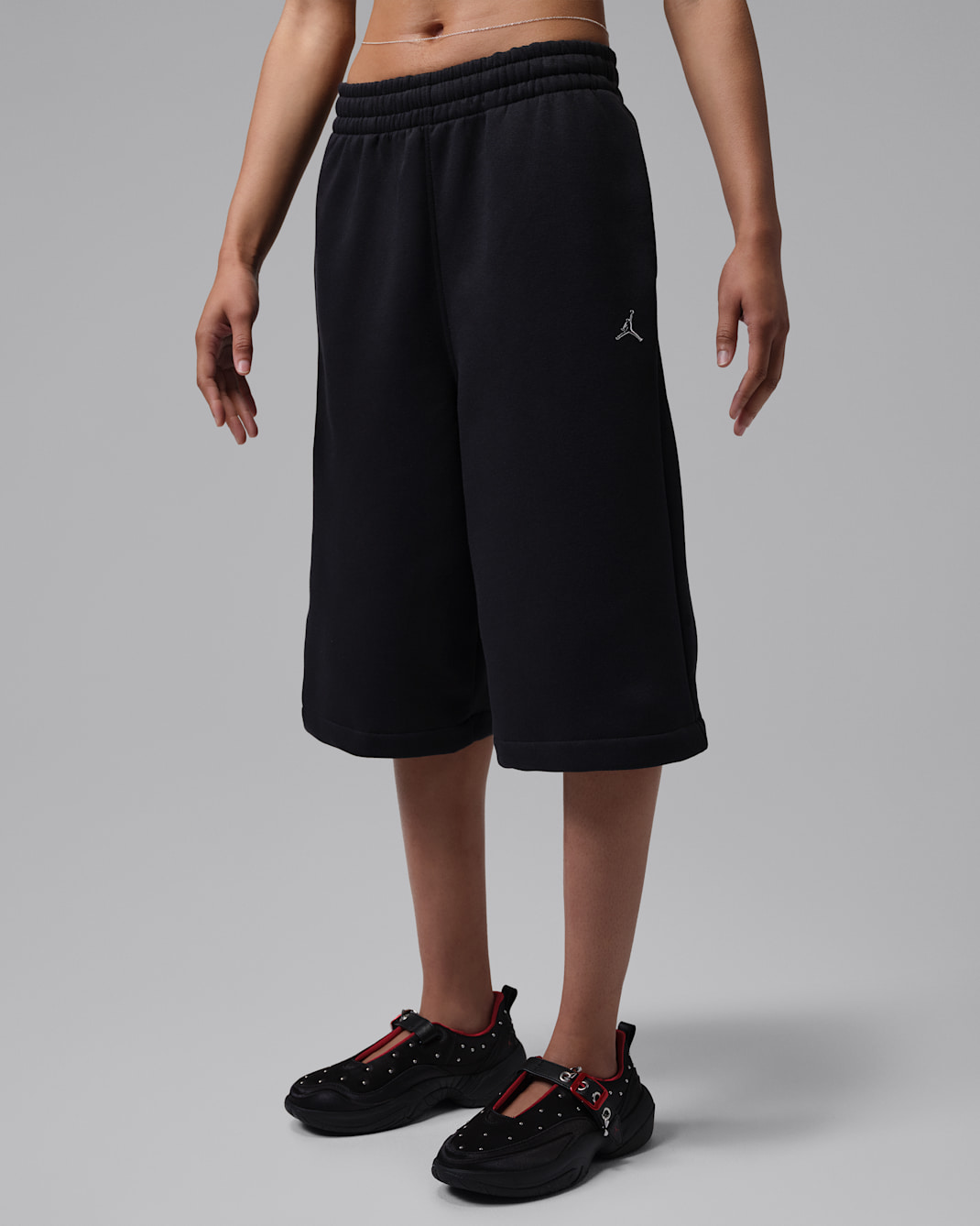 Short ample Jordan Brooklyn Fleece pour femme - Noir