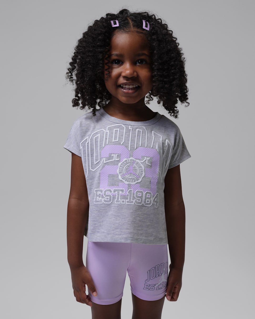 Jordan Toddler Boxy T-Shirt and Bike Shorts Set