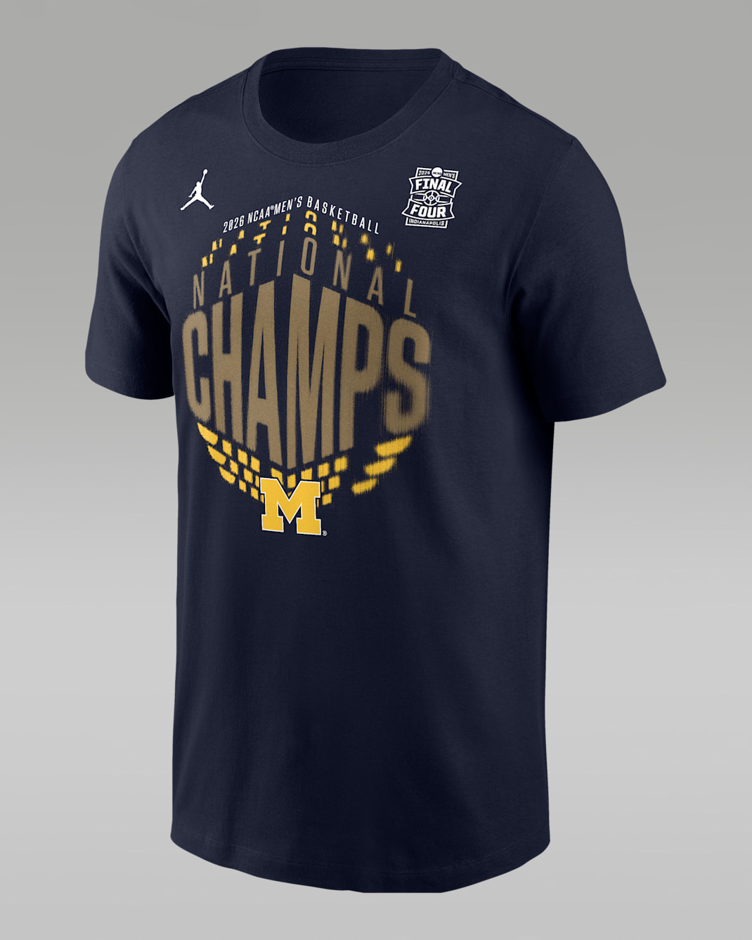 Michigan (Men's Team) Men's Jordan College T-Shirt - Navy