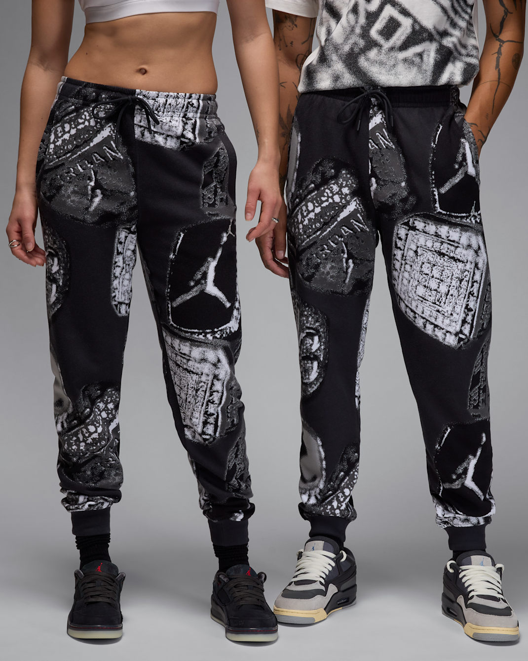 Pants de tejido Fleece estampados para hombre Jordan MVP - Sombrío apagado