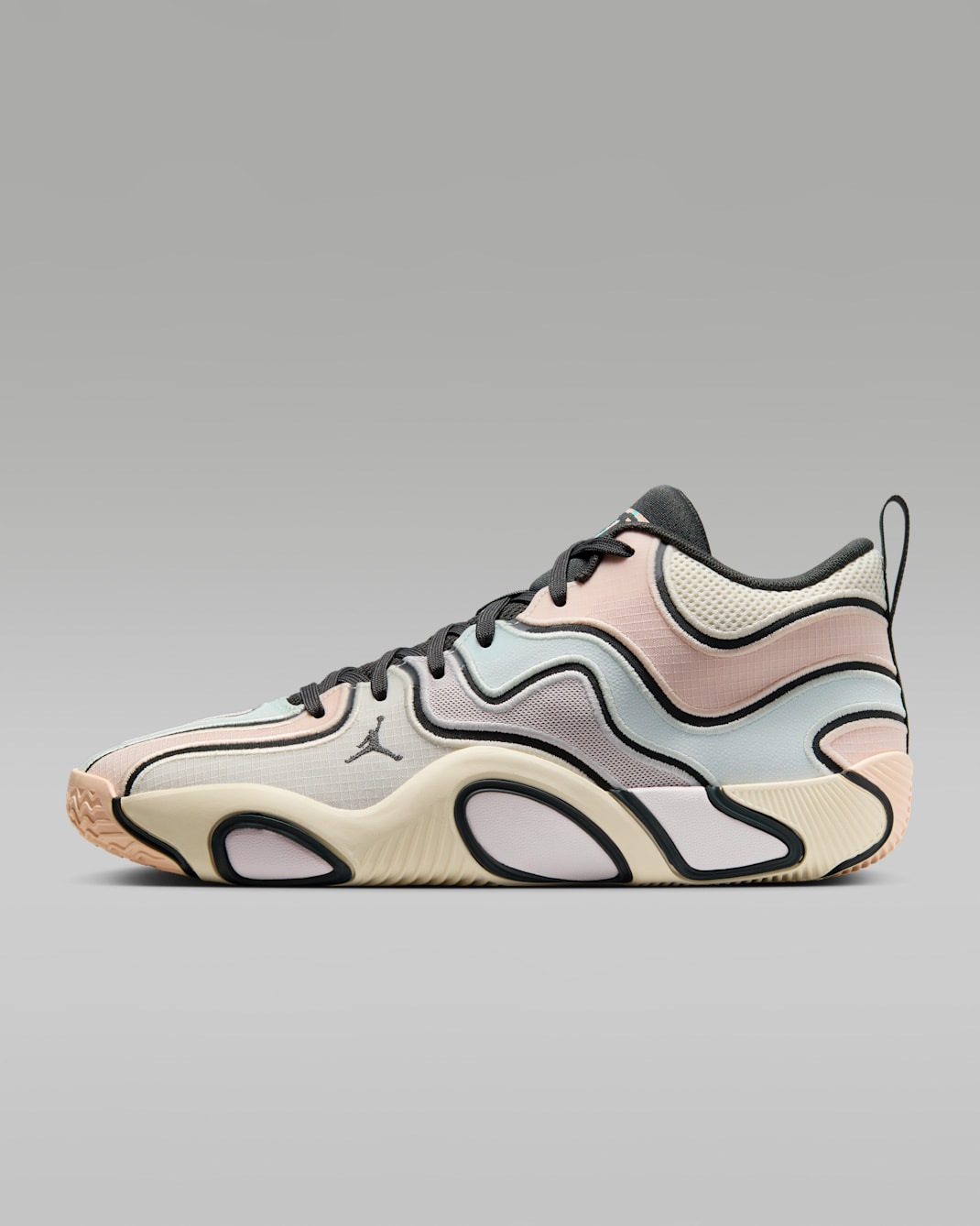 Tatum 3 PF 'Sidewalk Chalk' Basketball Shoes - Anthracite/Orange Pearl/Barely Green/Pale Ivory