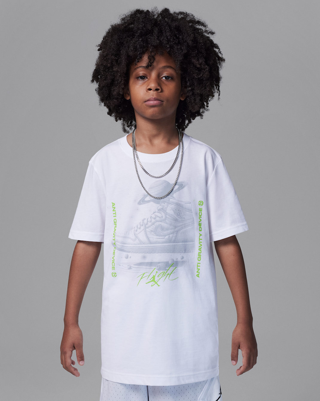 Jordan Big Kids' Anti Gravity T-Shirt - White