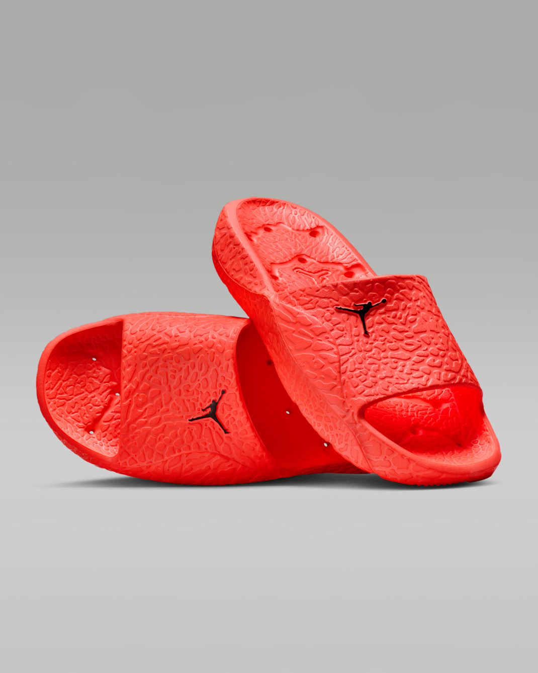 Jordan Franchise Shower Slides - Hot Lava/Black