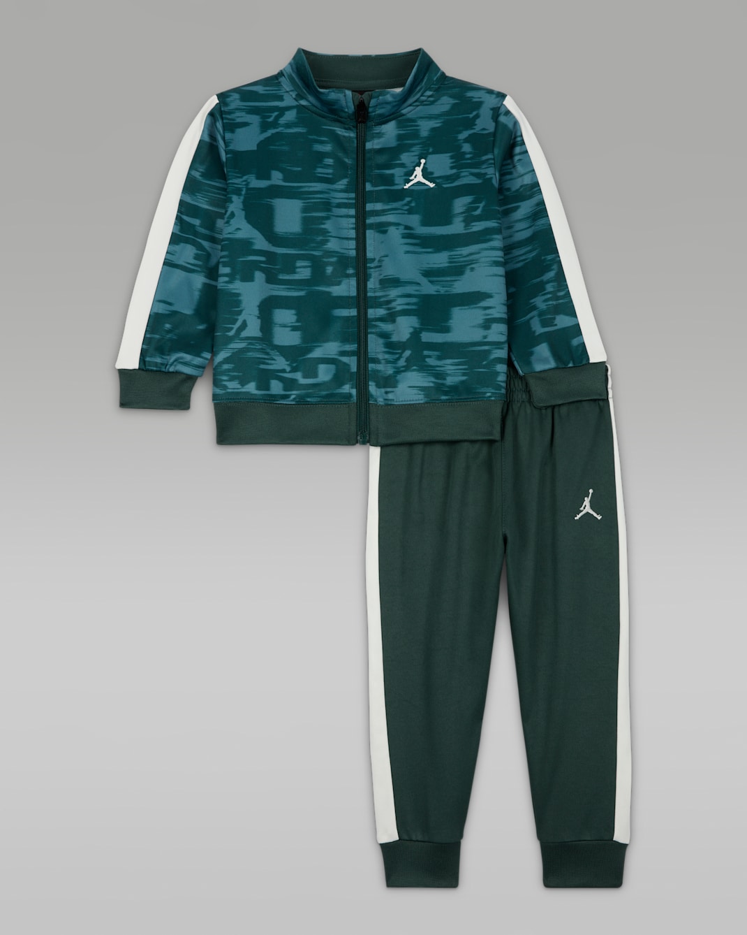 Jordan Dri-FIT MJ Flight MVP Baby (12–24M) 2-Piece Tricot Set - Oxidised Green