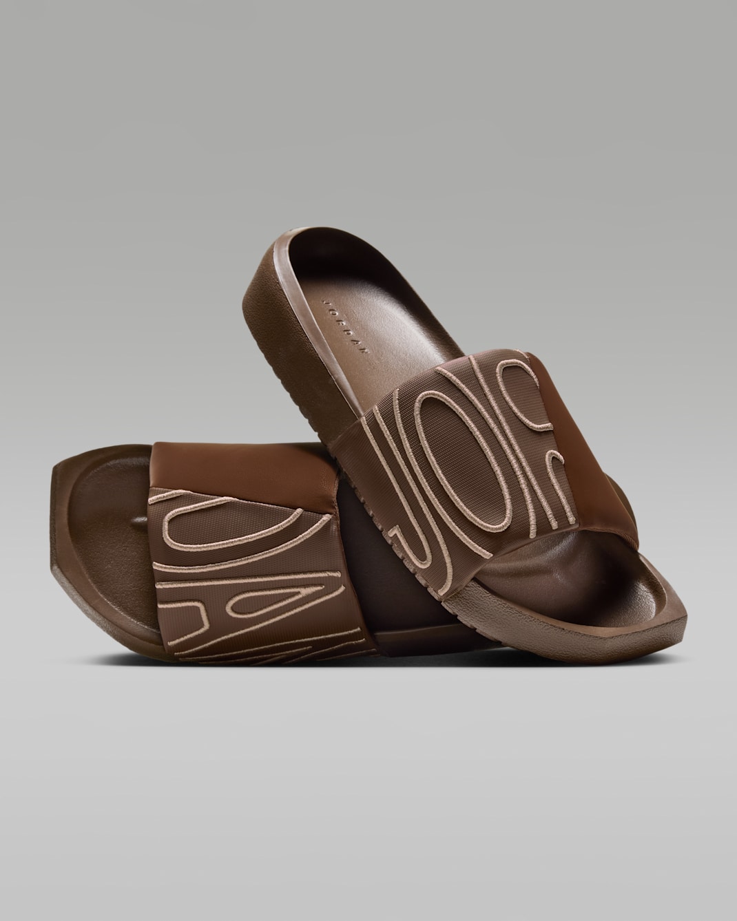 Jordan NOLA-badesandaler til kvinder - Cacao Wow/Legend Medium Brown