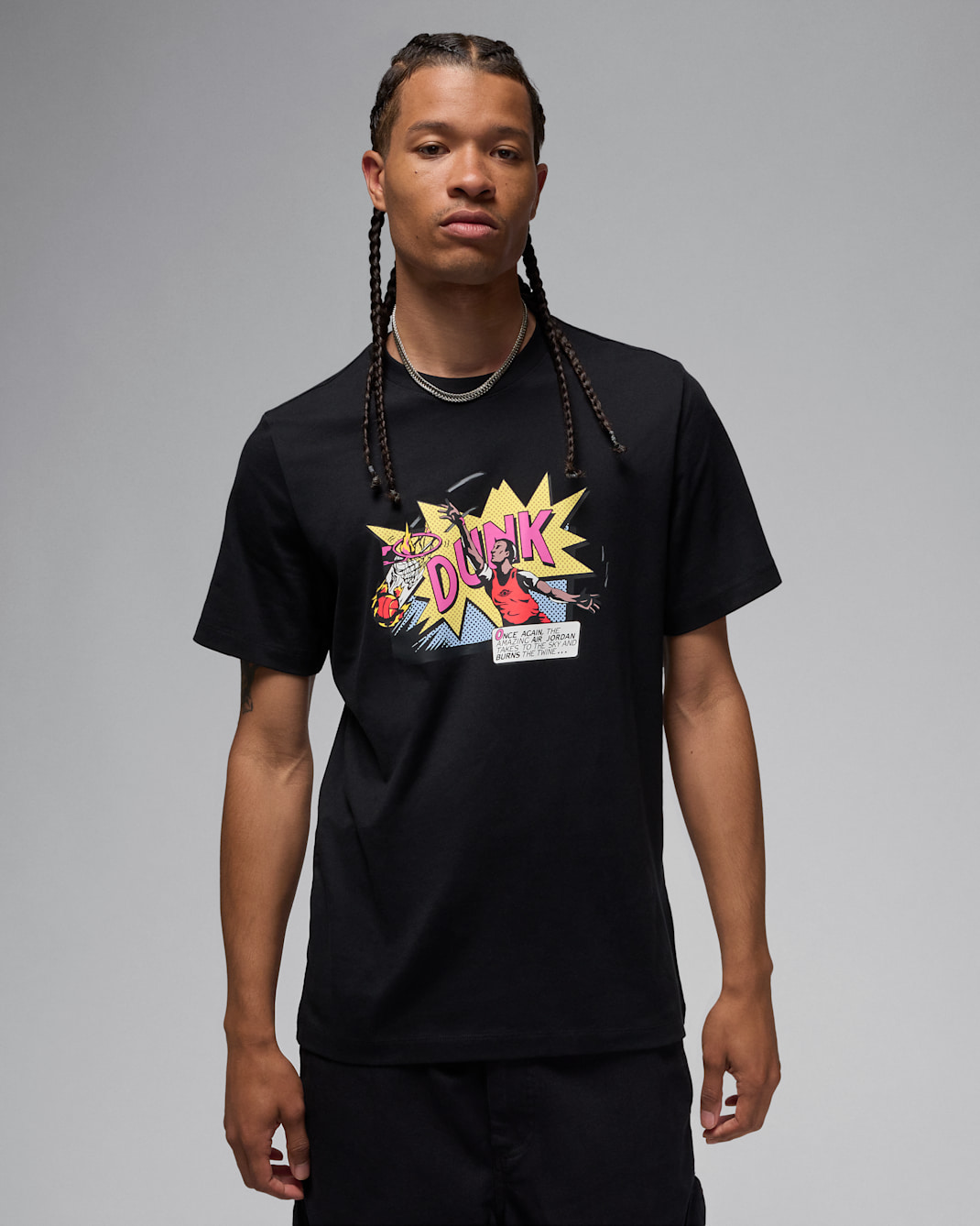 Jordan Playera para hombre - Negro/Blanco