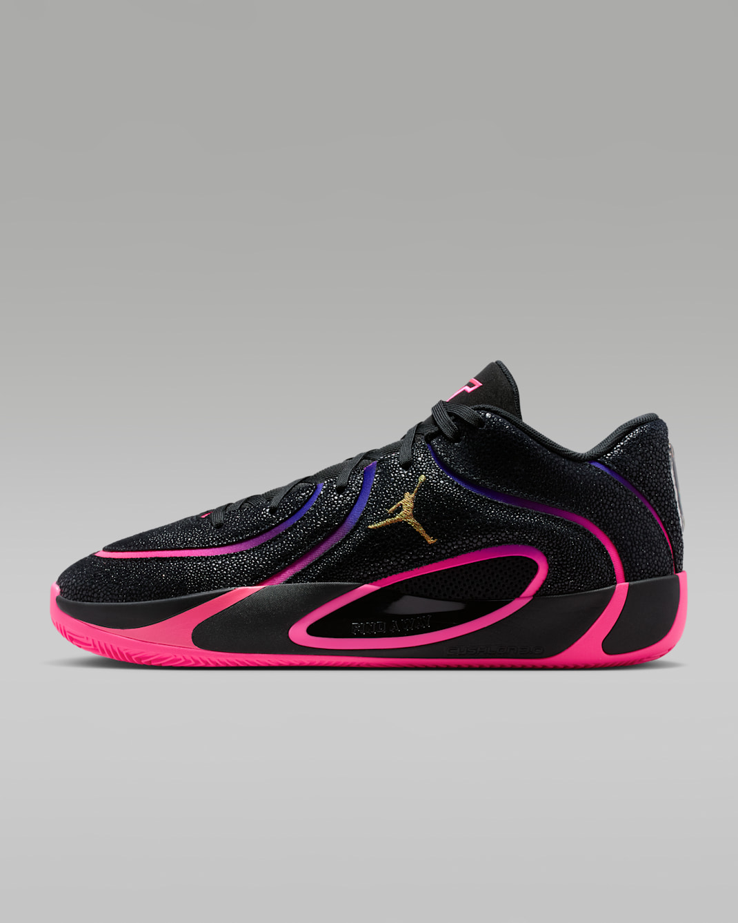 Tatum 4 "Smooth Soul Vol.2" Basketball Shoes - Black/Fierce Purple/Racer Blue/Hyper Pink