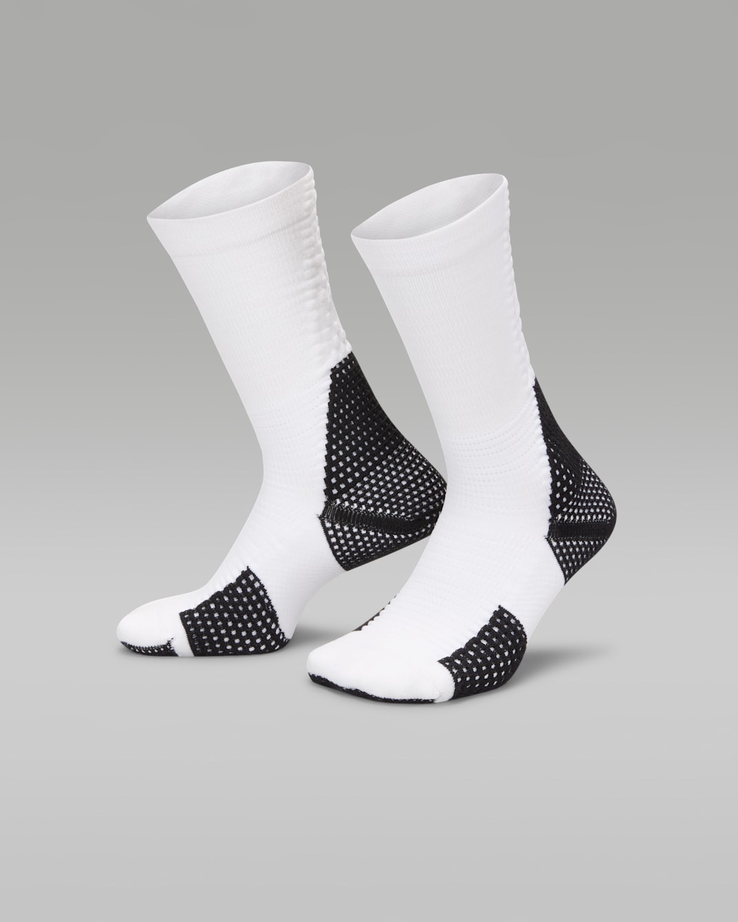 Chaussettes mi-mollet épaisses Dri-FIT ADV Jordan Unicorn (1 paire) - Blanc/Noir